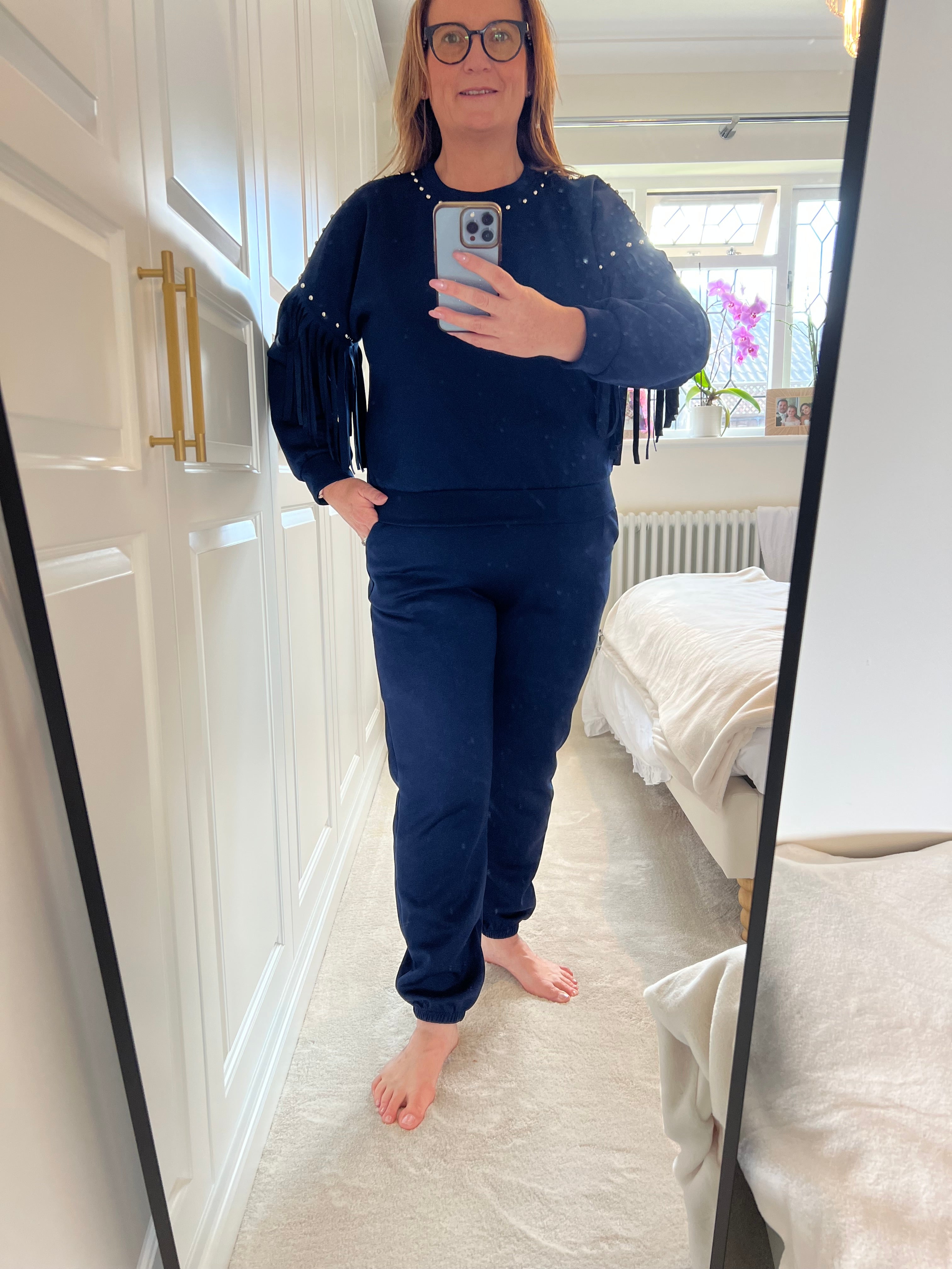 Sally Fringed & Studded Tracksuit