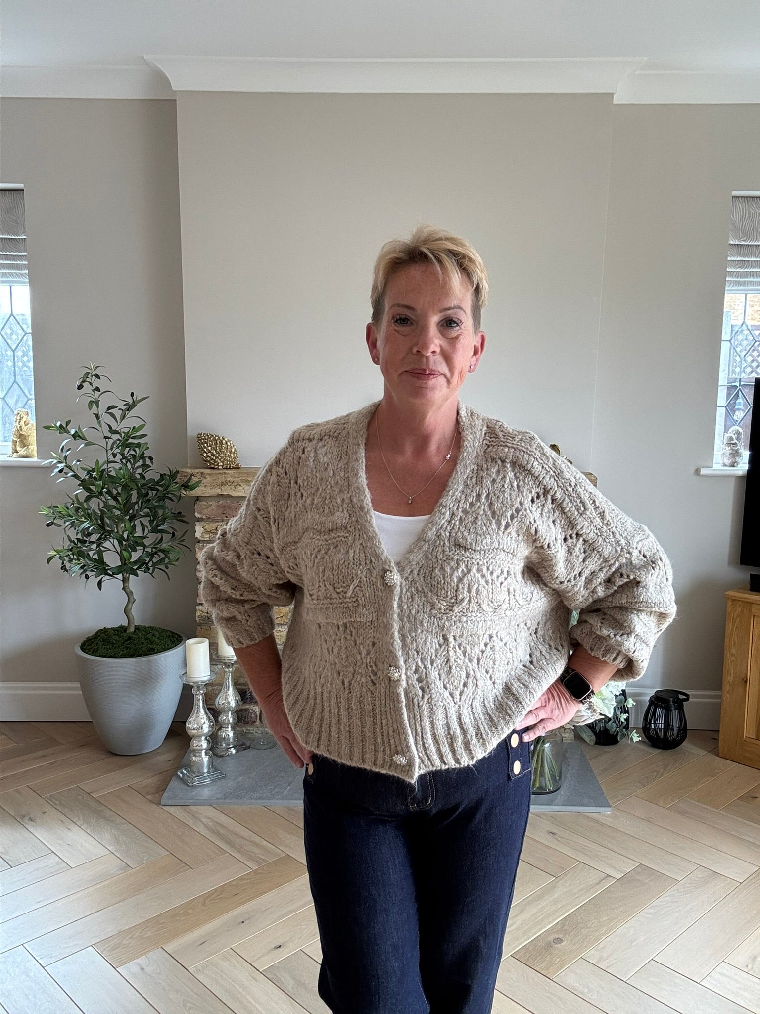 The Fleur Knit Cardigan