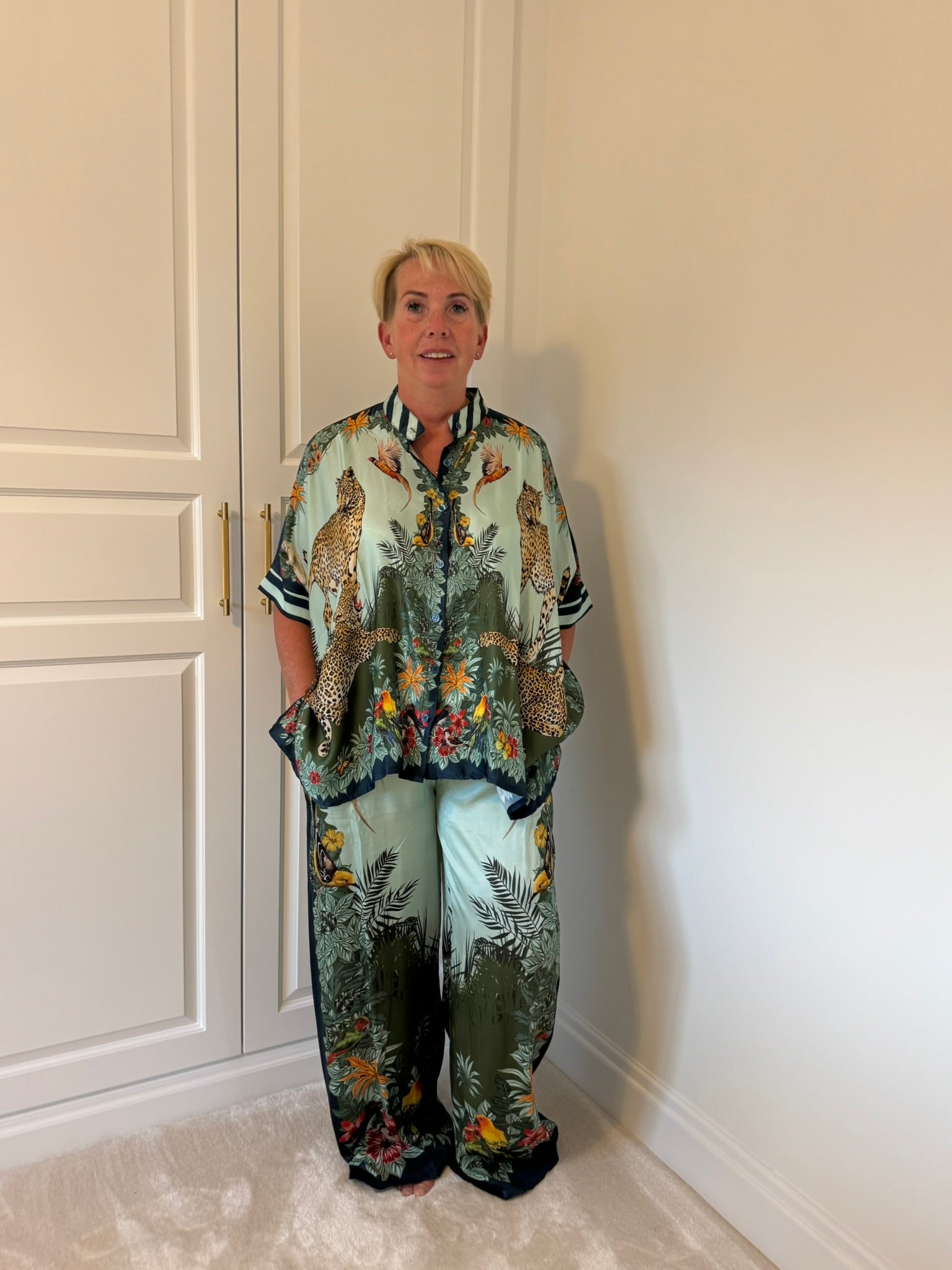 Savara Silk Safari Co-ord