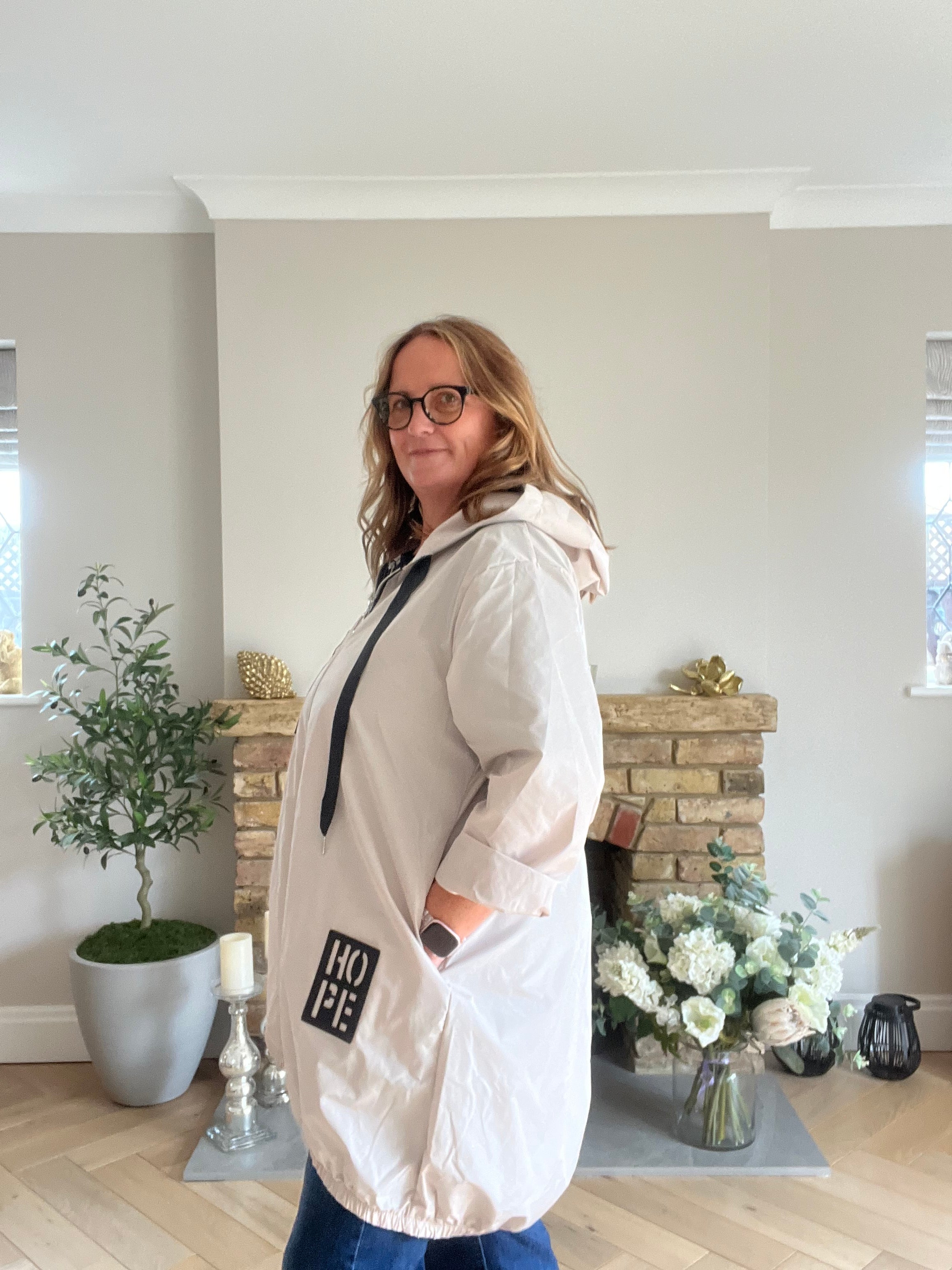 The Hope Hooded Rain Mac