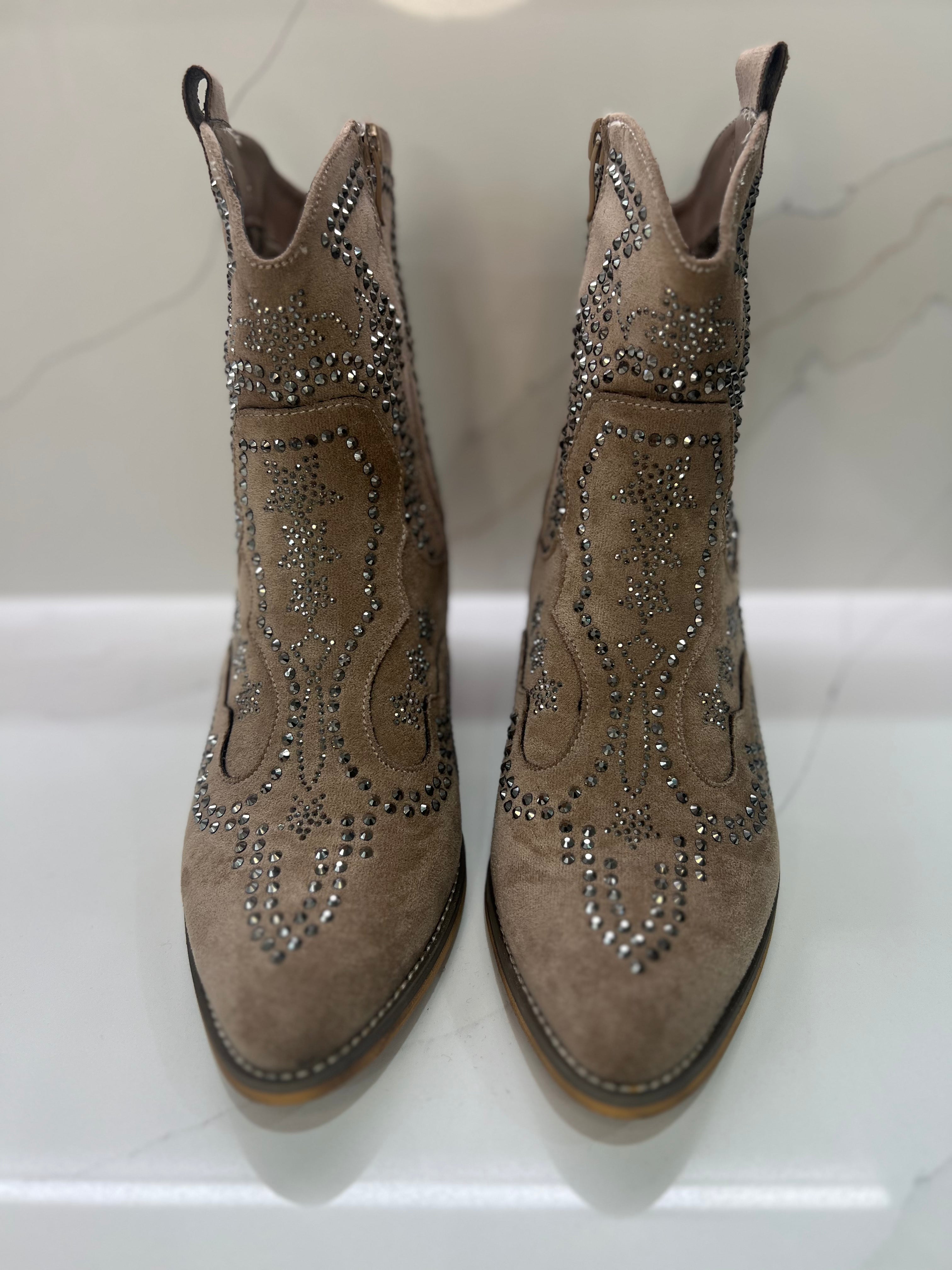 The Calista Embellished Boot