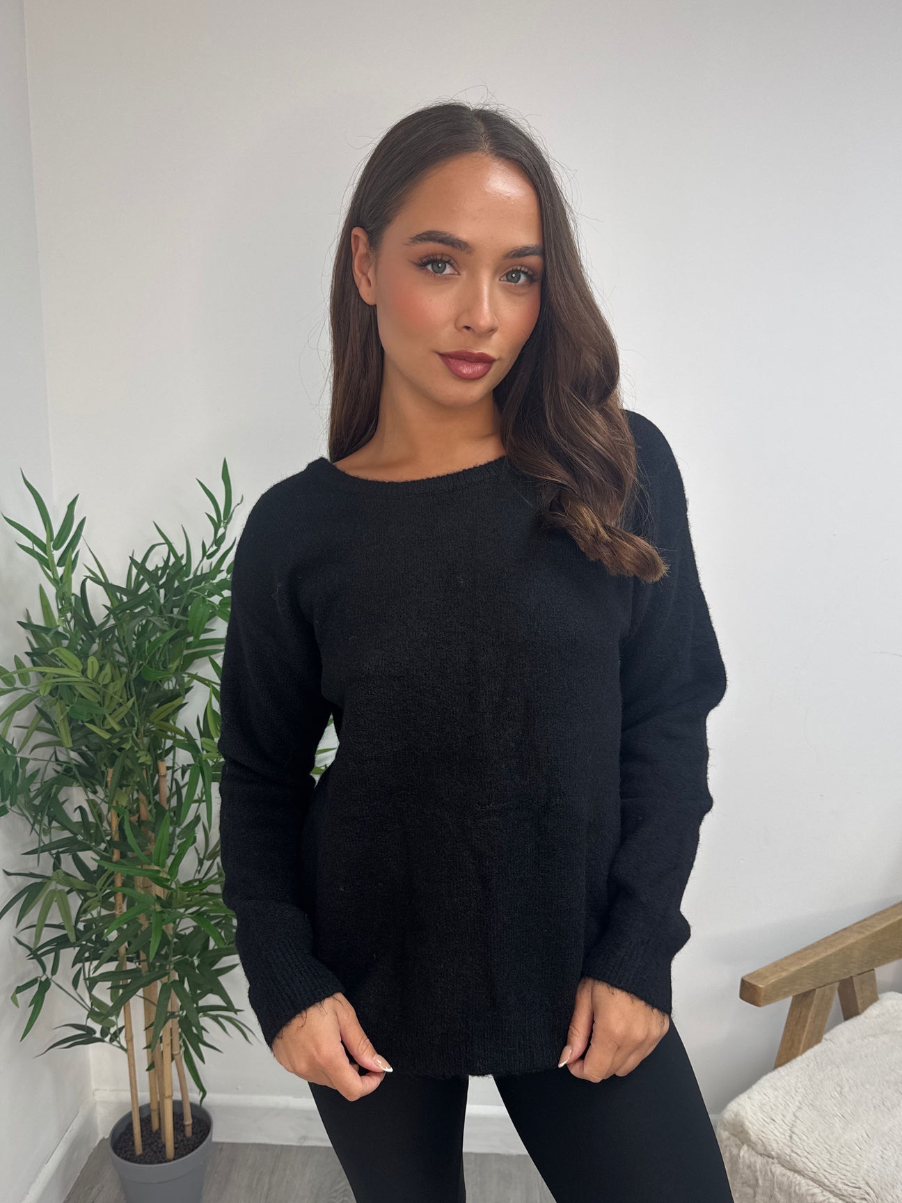 Backtalk Bow Jumper 🎀