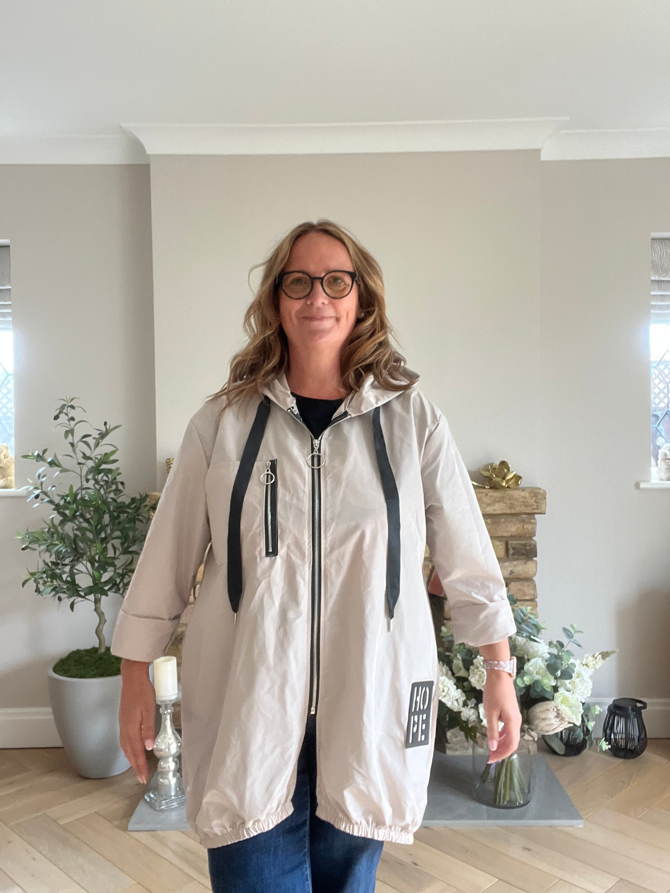 The Hope Hooded Rain Mac