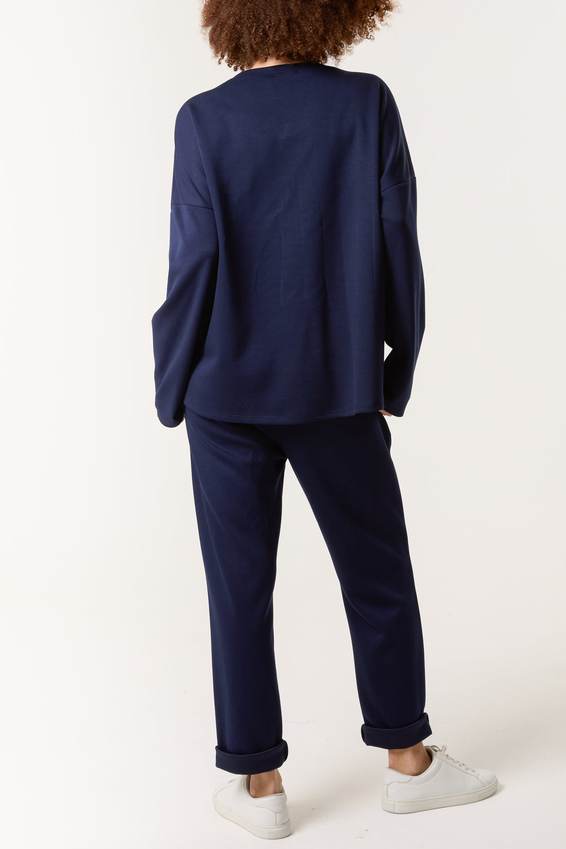 The Louna Set – Soft Touch Top & Leopard Bow Trouser