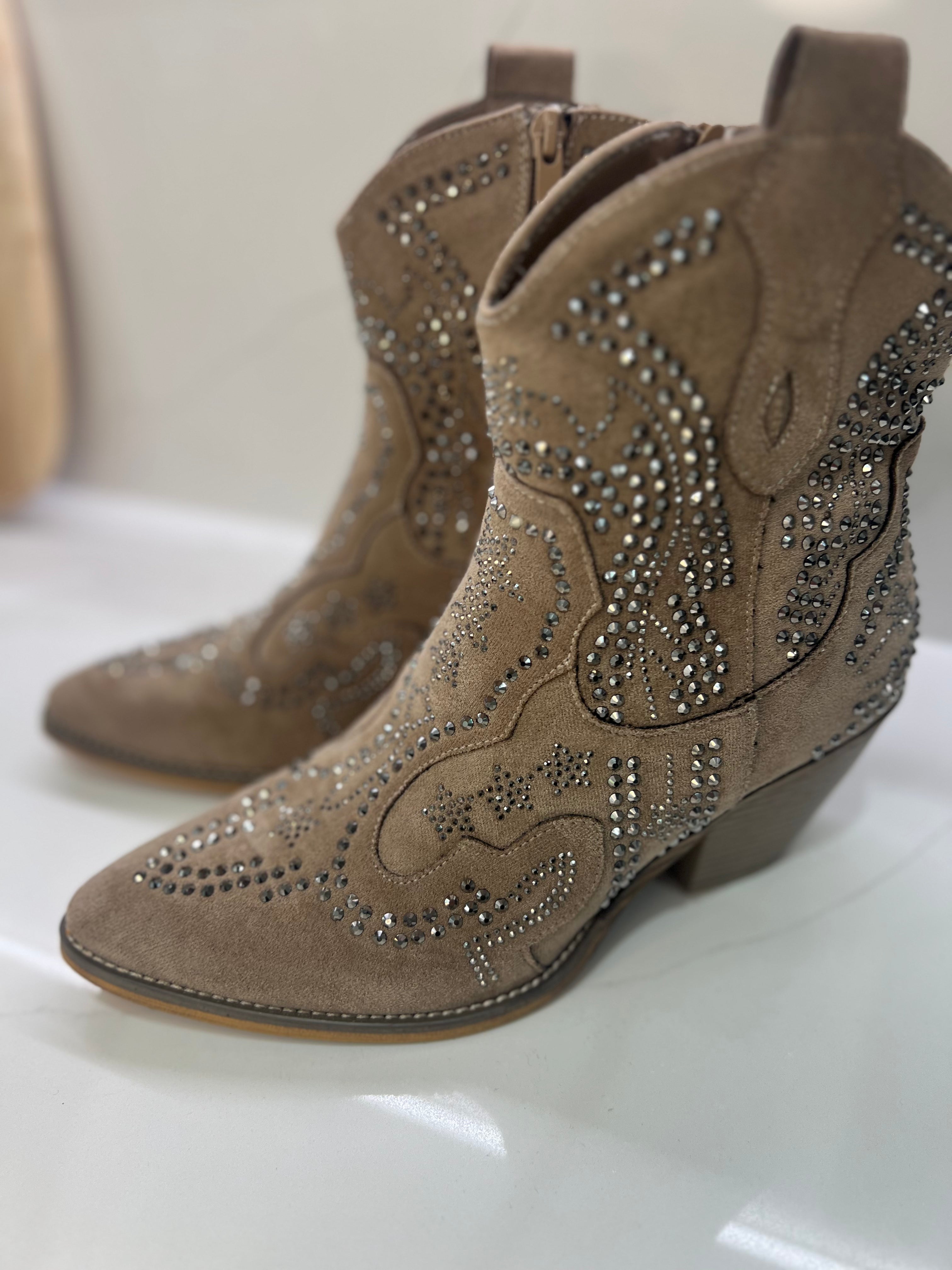 The Calista Embellished Boot