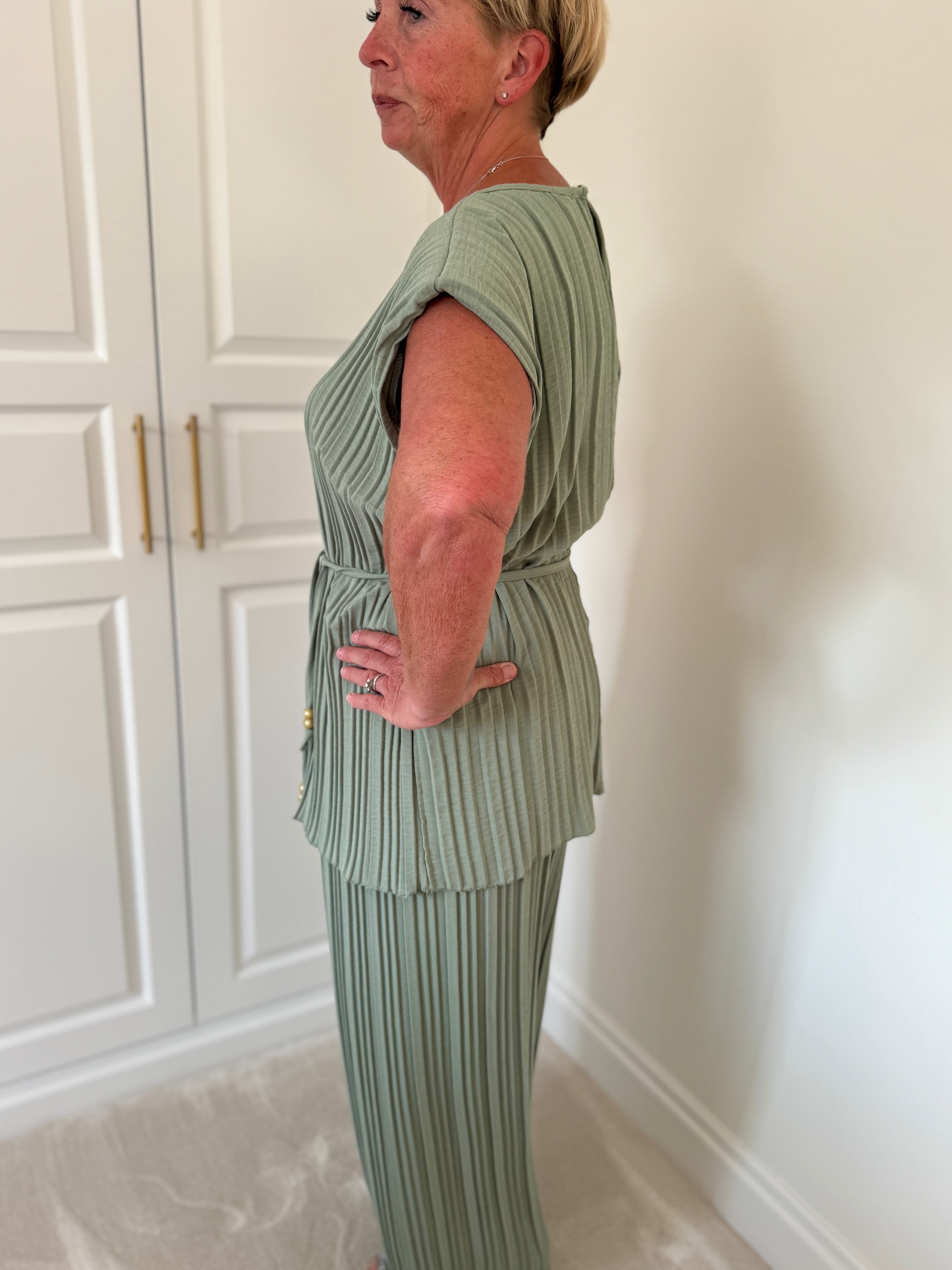 Atria Pleat Trouser Co-ord