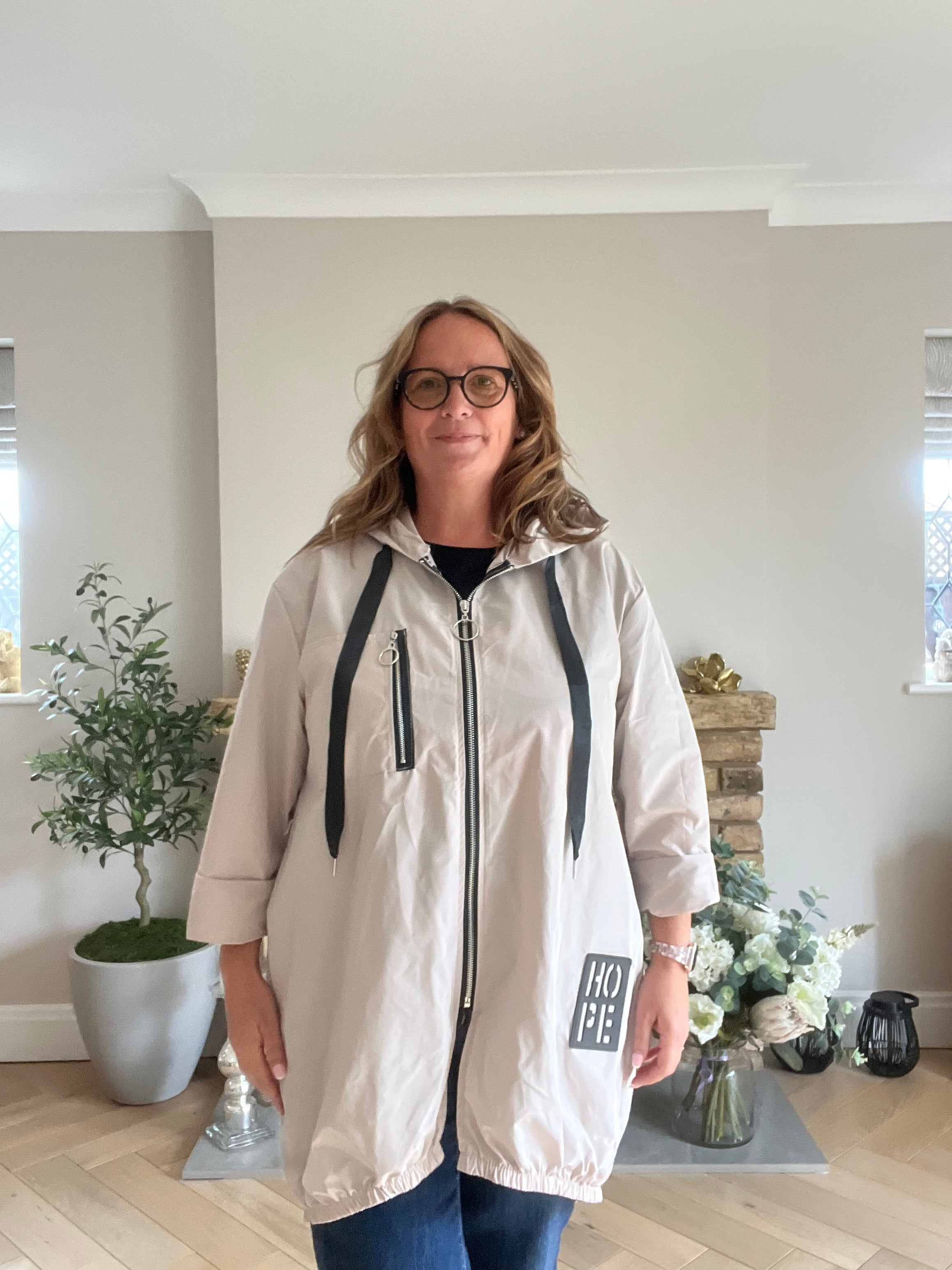 The Hope Hooded Rain Mac