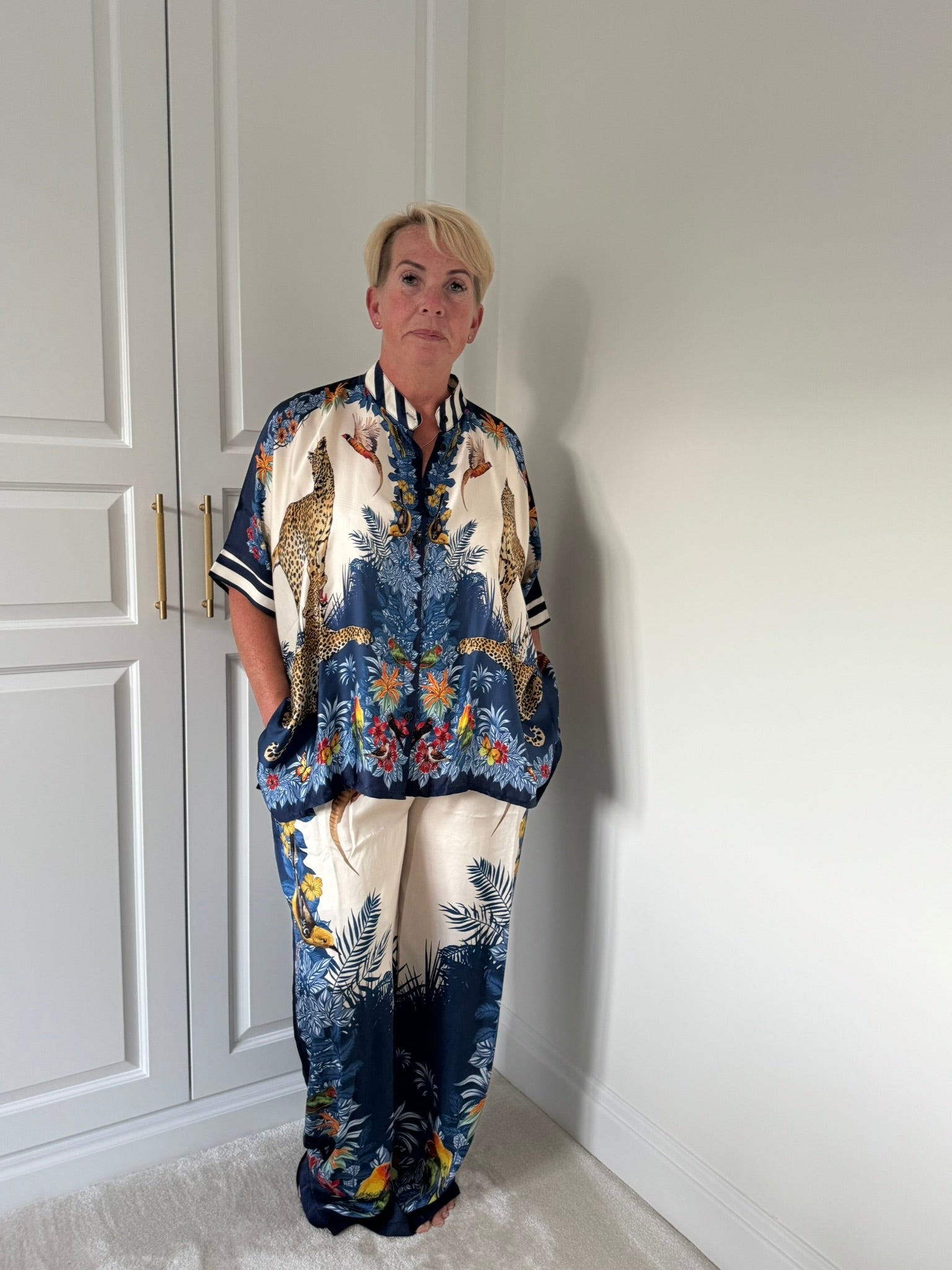 Savara Silk Safari Co-ord