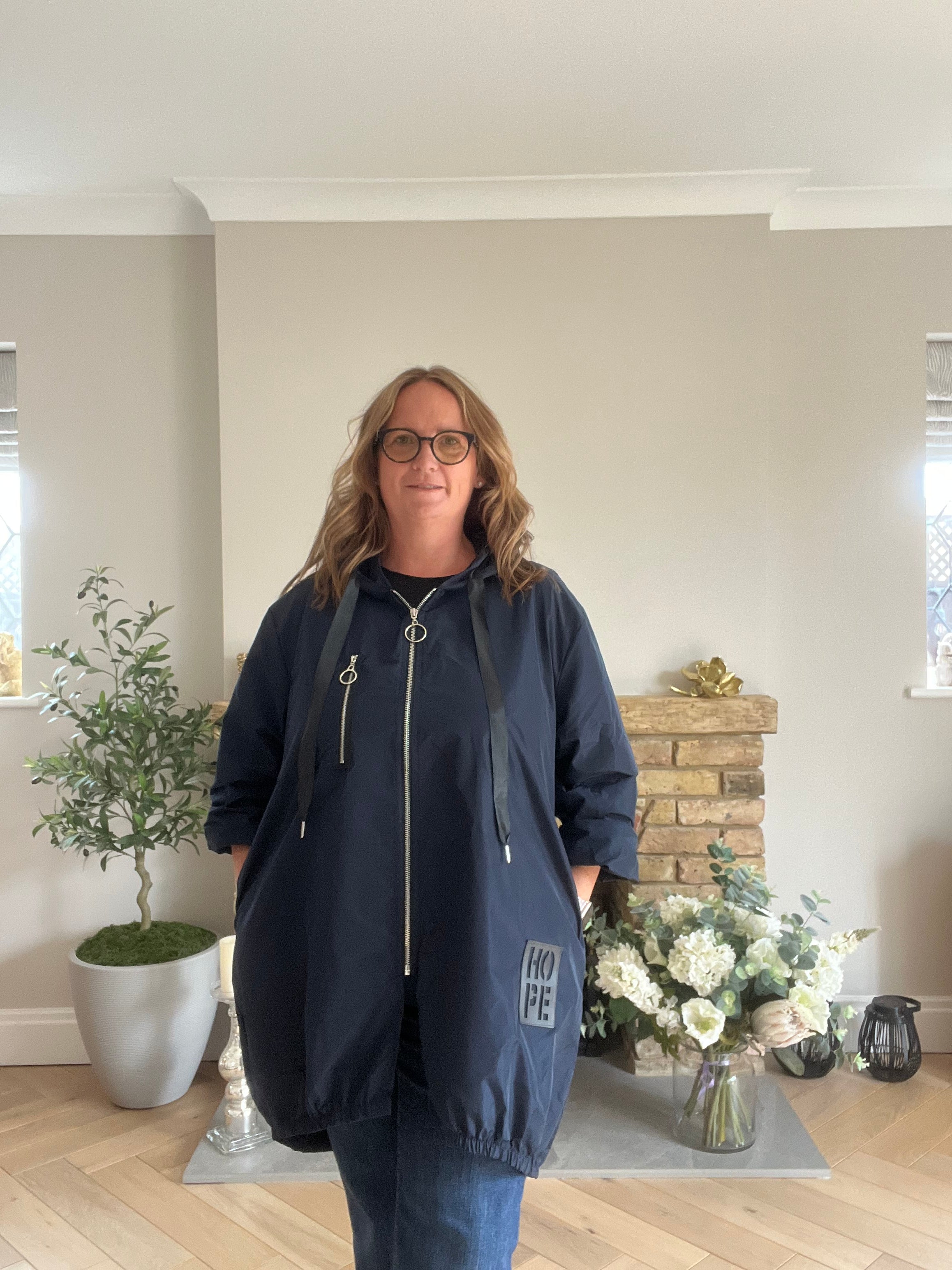 The Hope Hooded Rain Mac