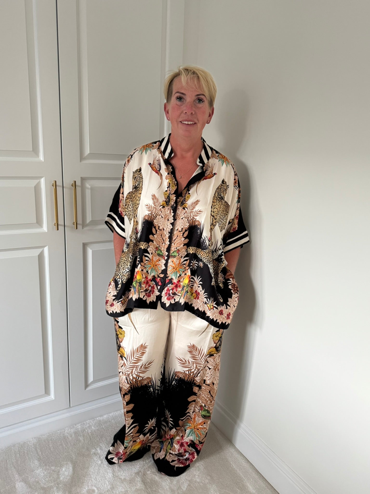 Savara Silk Safari Co-ord