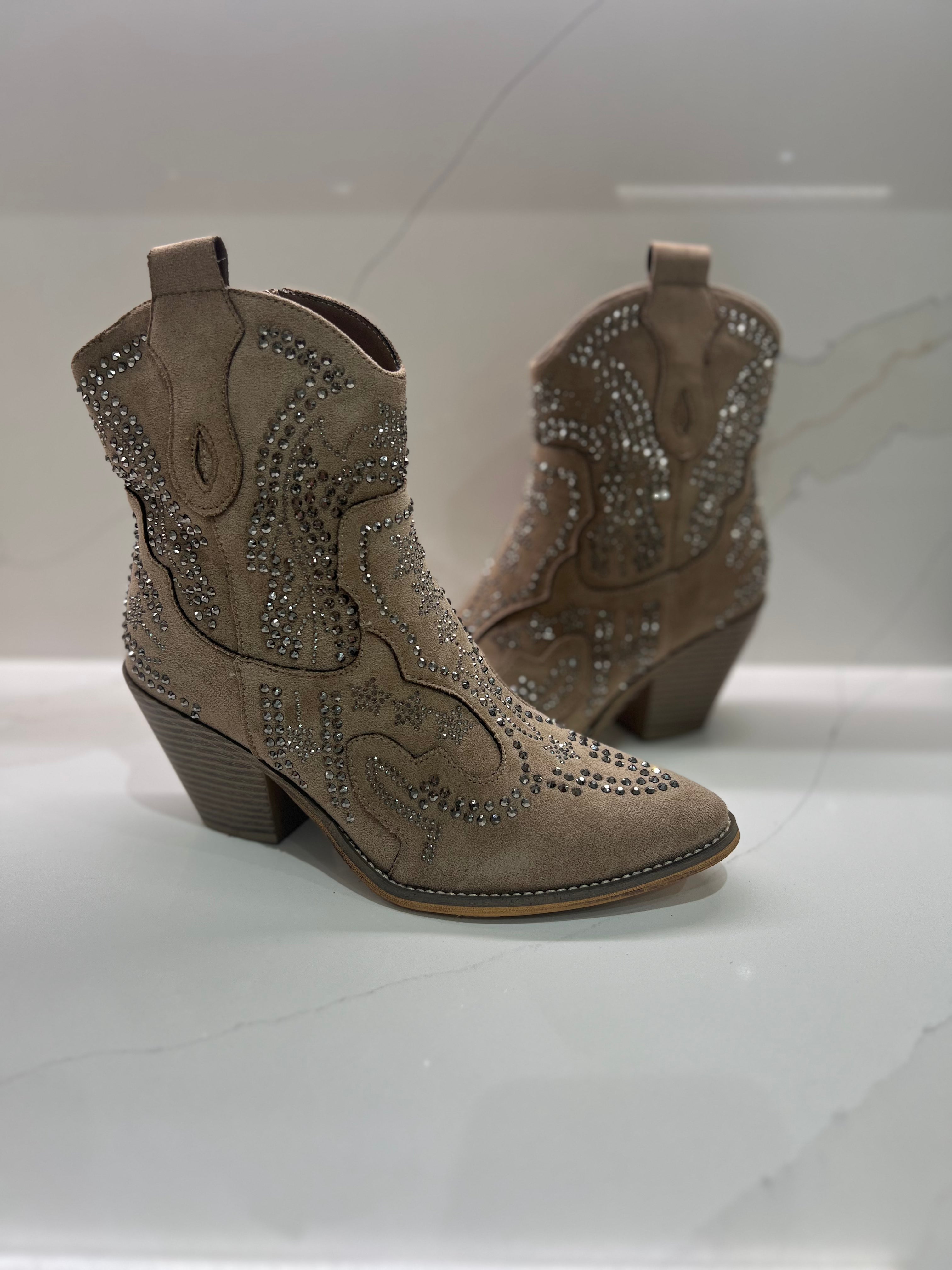 The Calista Embellished Boot