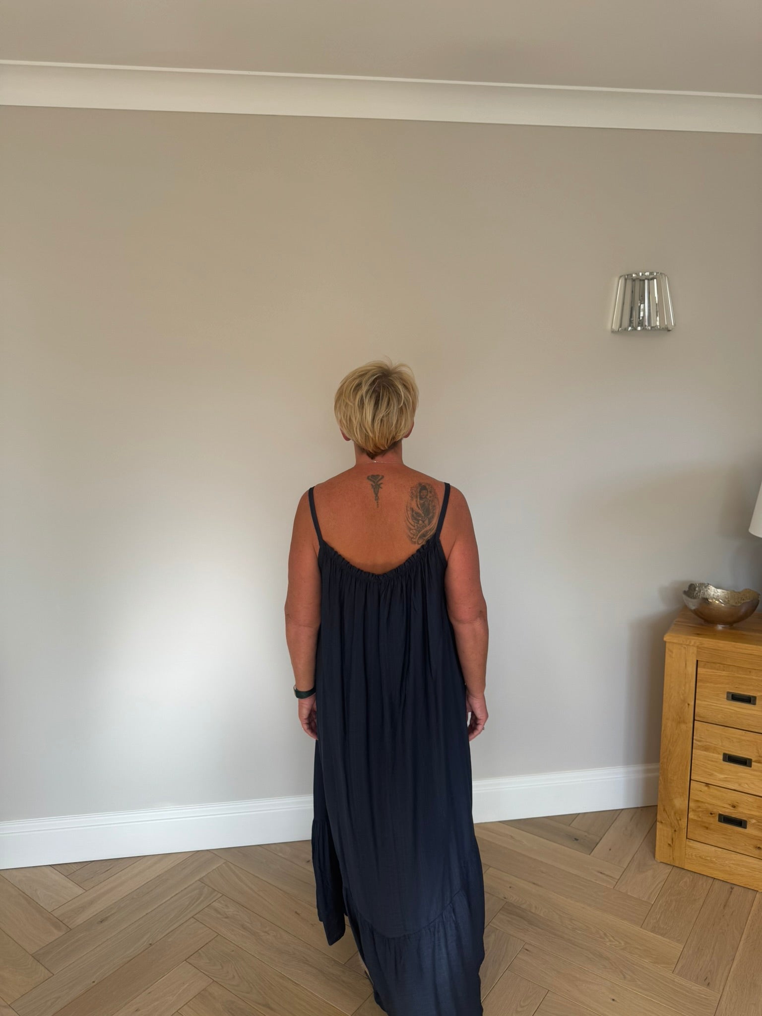 Luna Tier Midi Dress