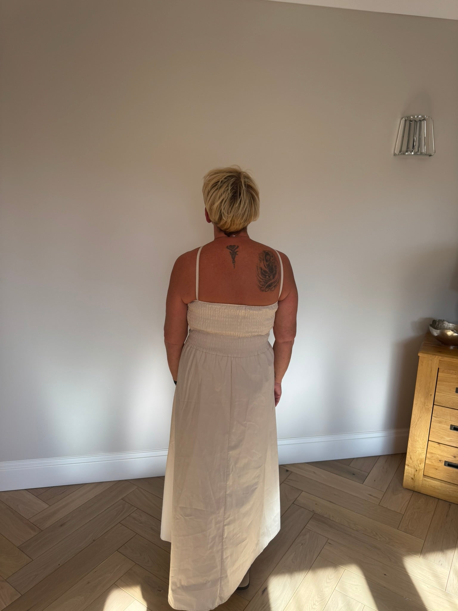 Liora V-Strap Maxi Dress