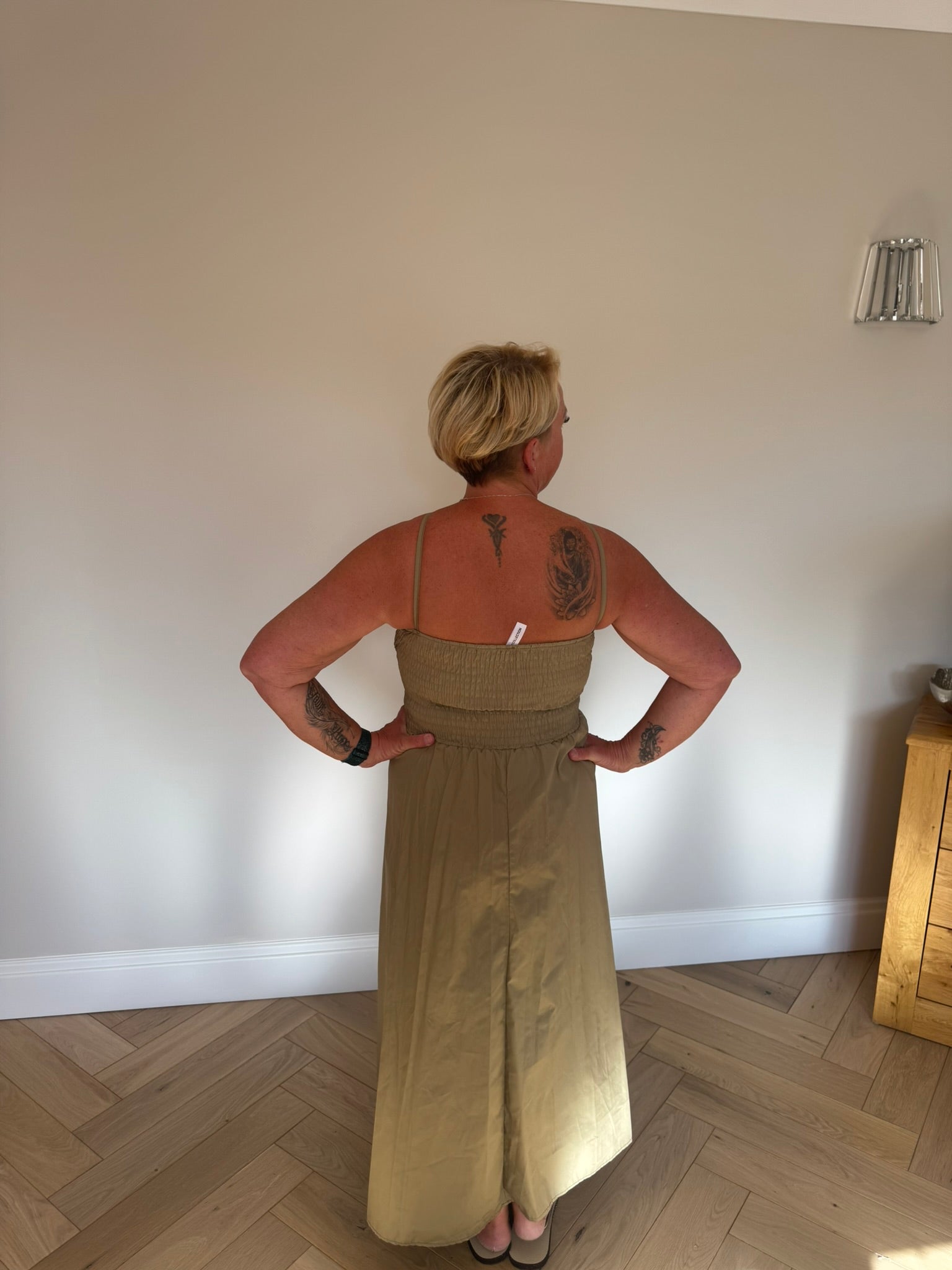 Liora V-Strap Maxi Dress