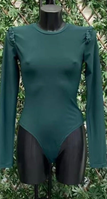 Sculpt & Style Bodysuit With Plaited Shoulder Detail
