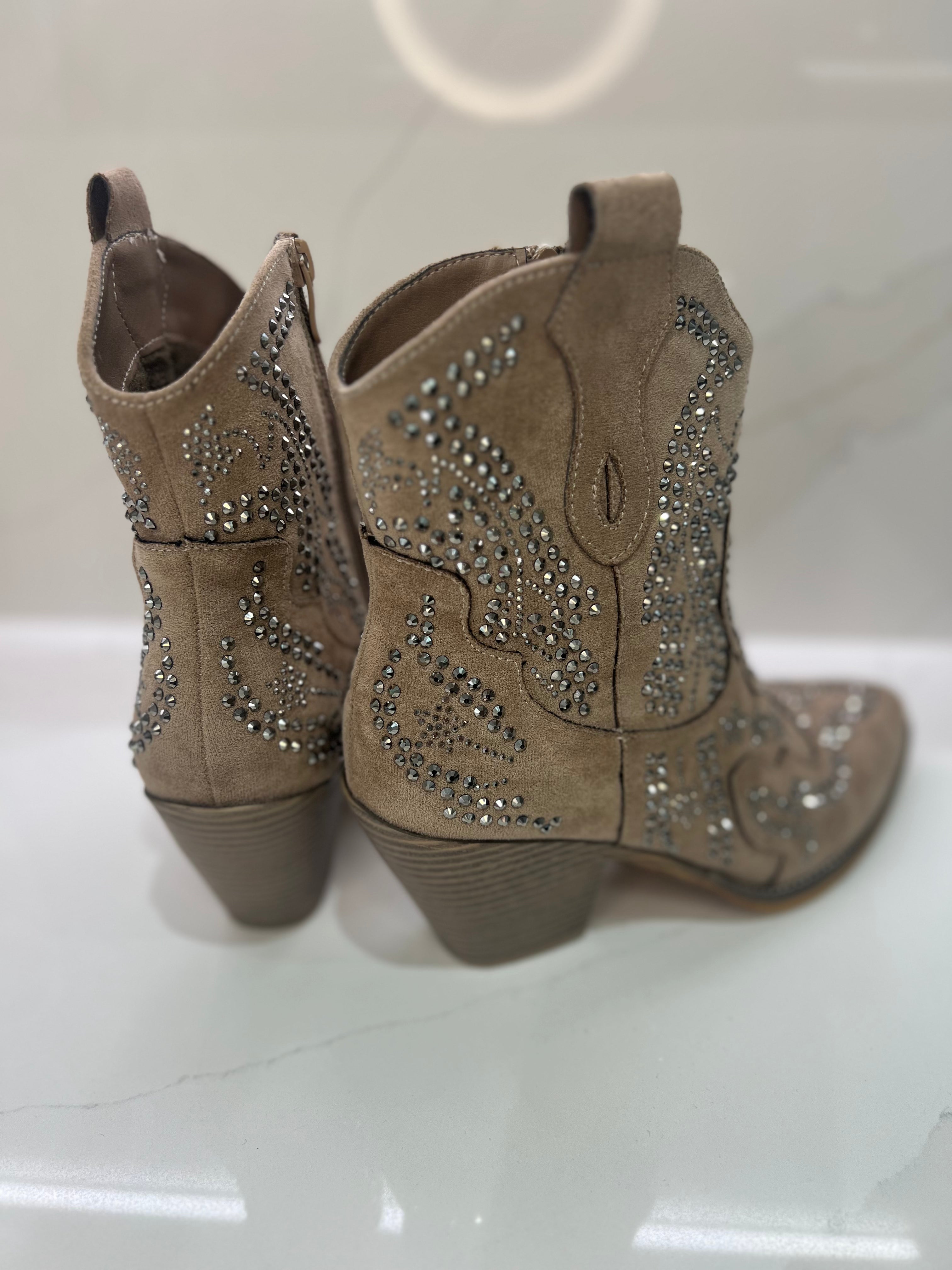 The Calista Embellished Boot