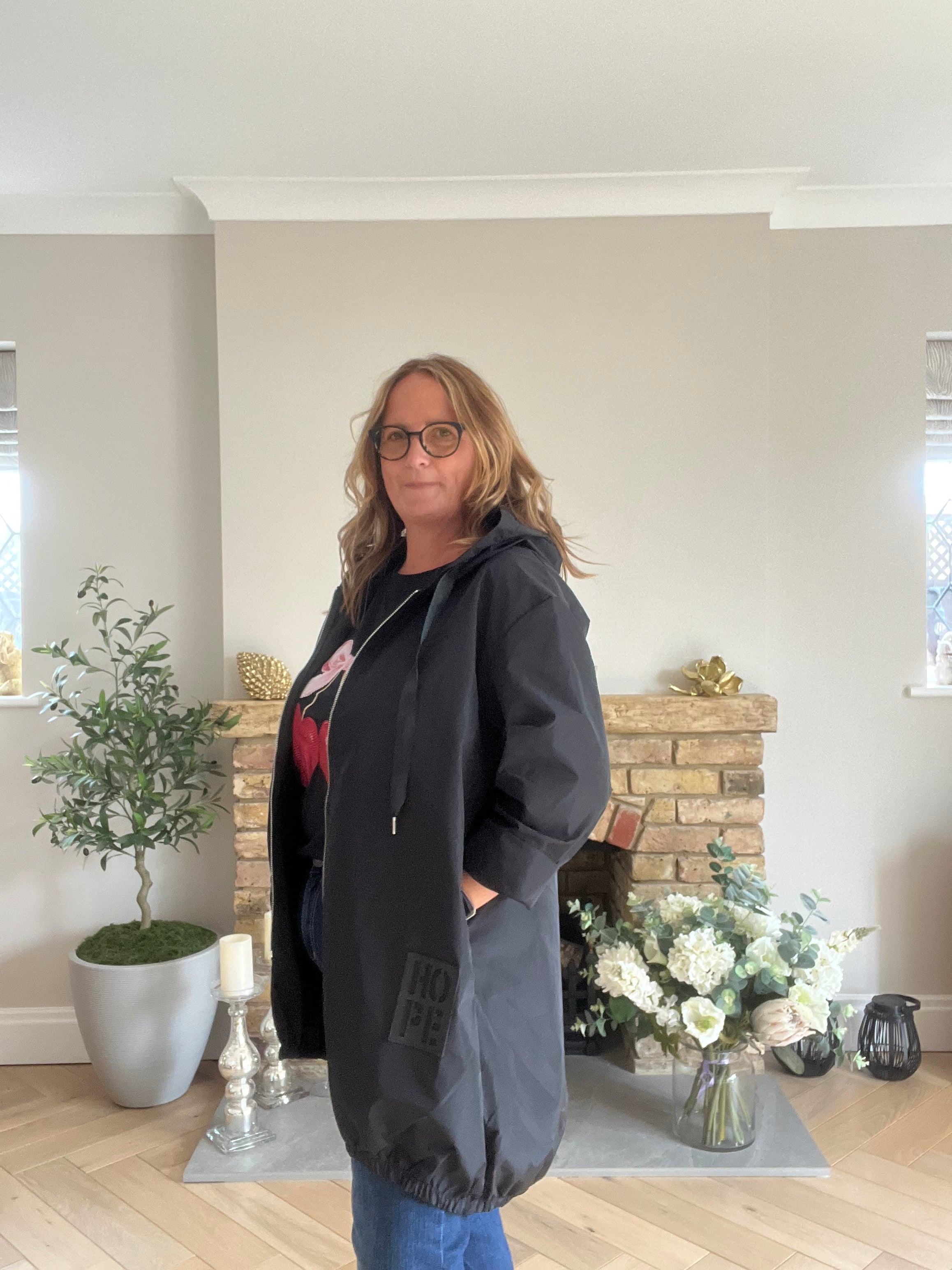 The Hope Hooded Rain Mac