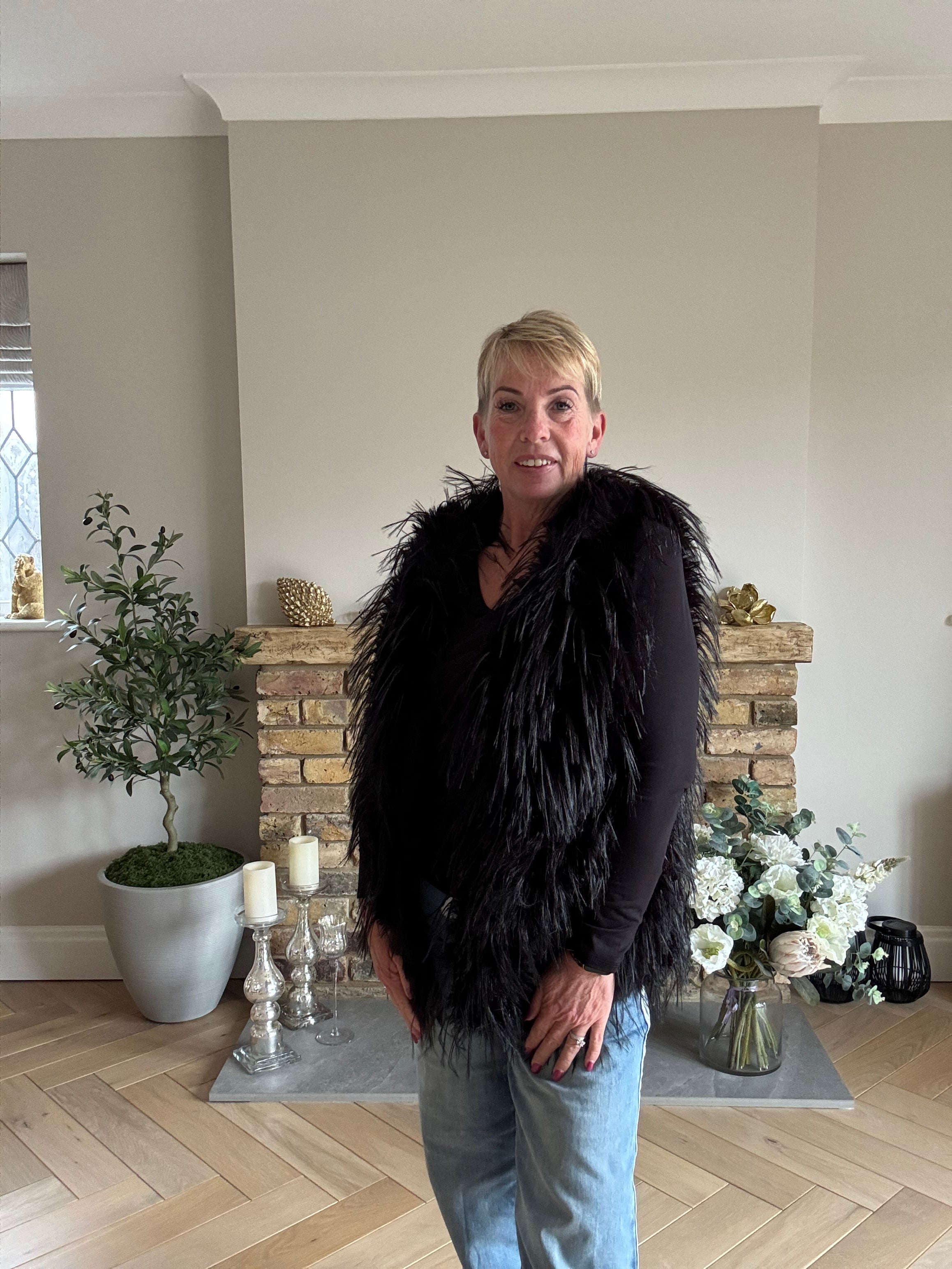 Amy Faux Fur Gilet