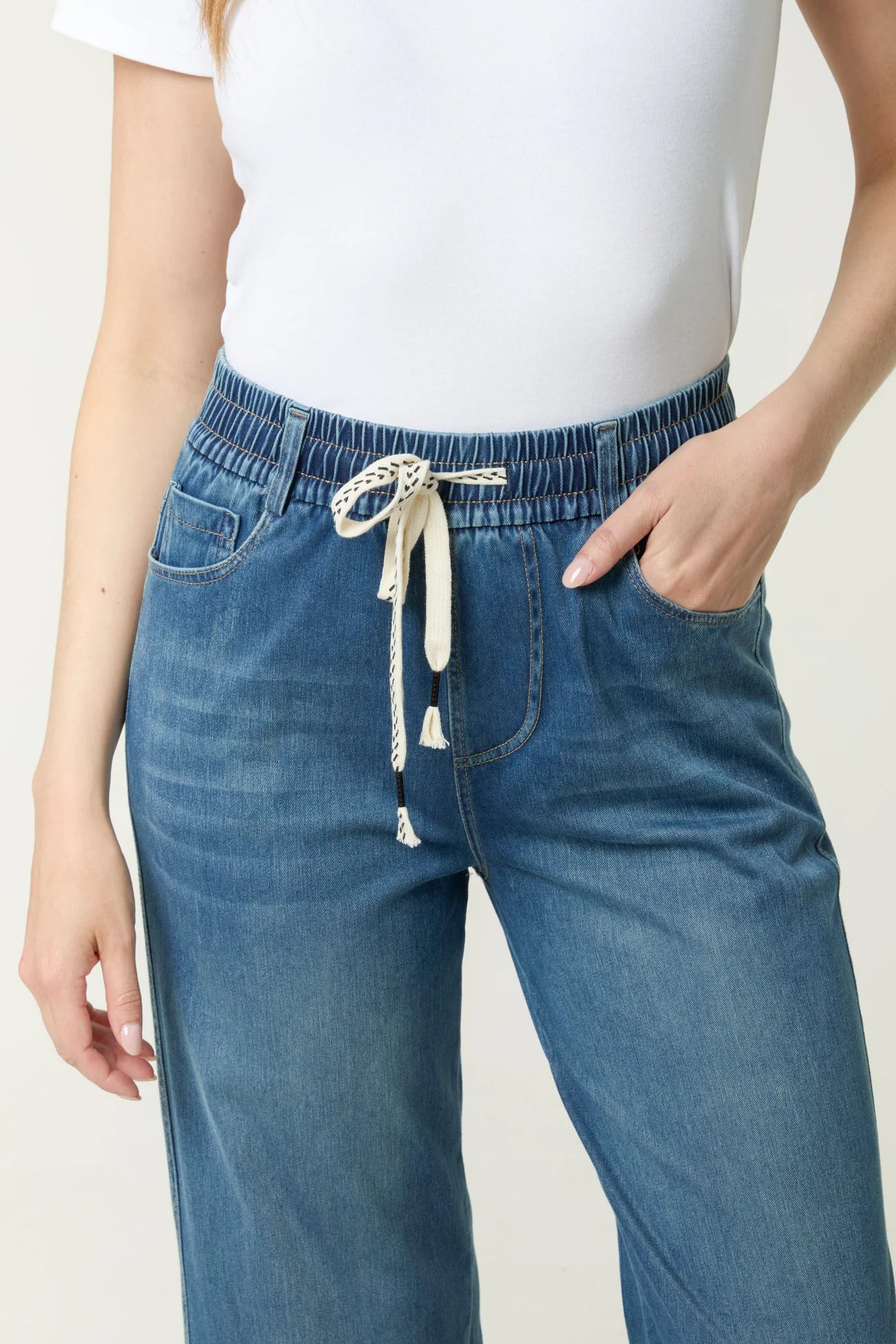 Halcyon Wide-Leg Jean Denim
