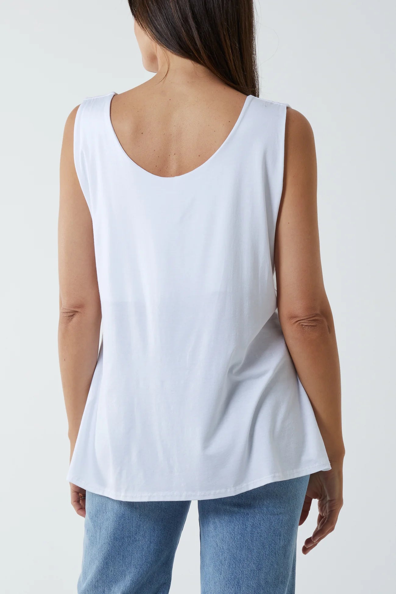 Sienna Curve Scoop Neck Vest