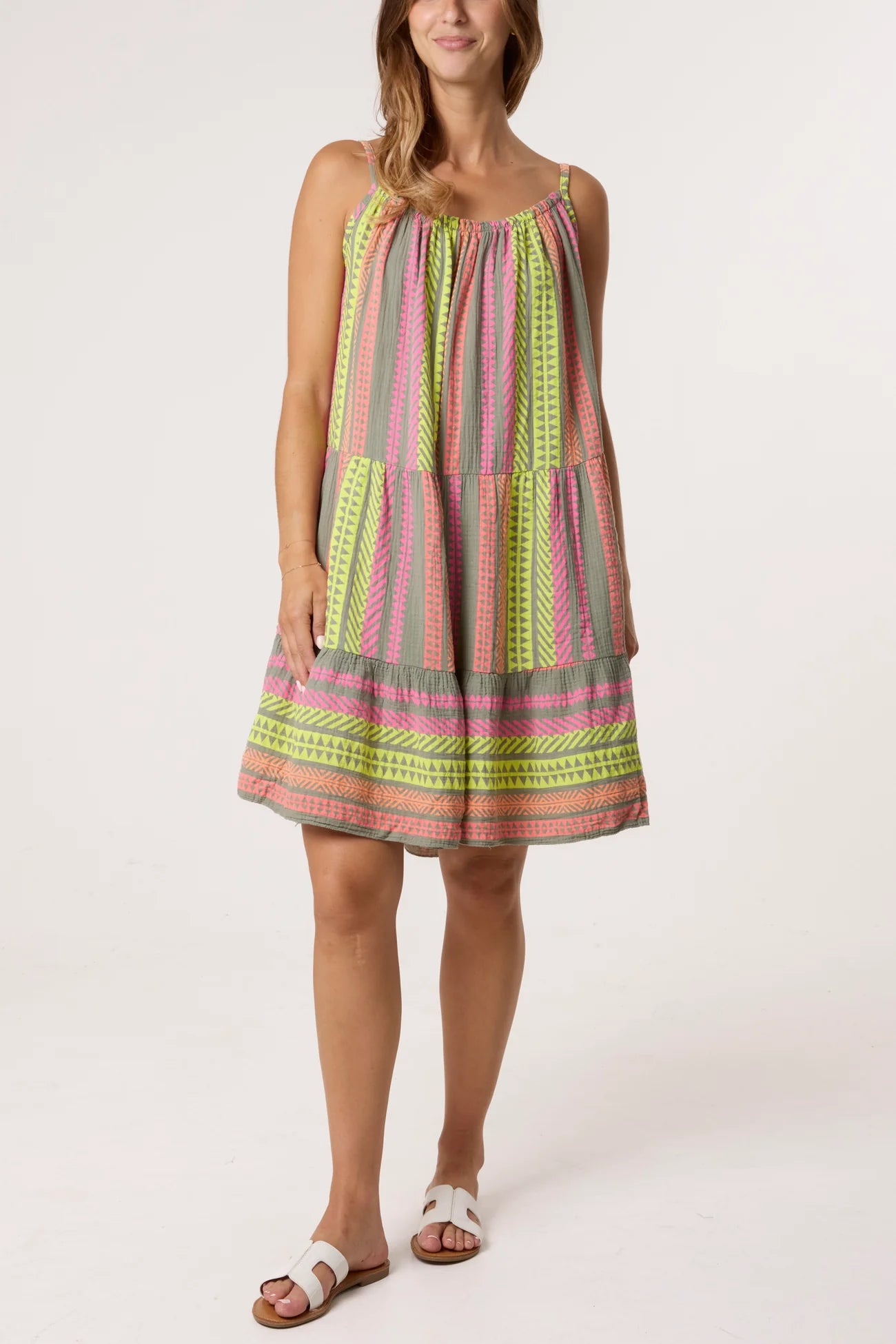 Zia Aztec Mini Dress