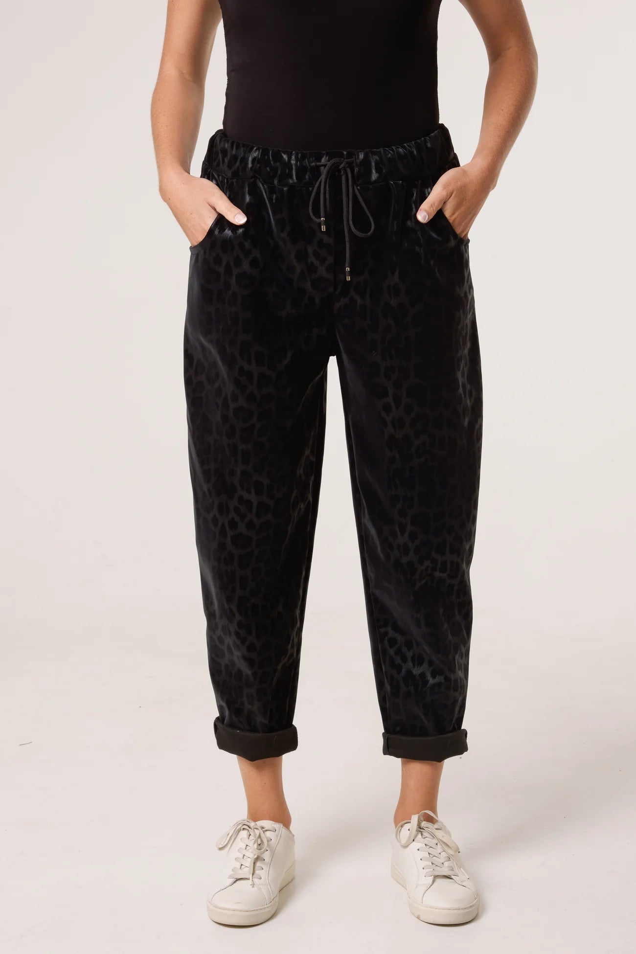 The Zuri Leopard Trousers