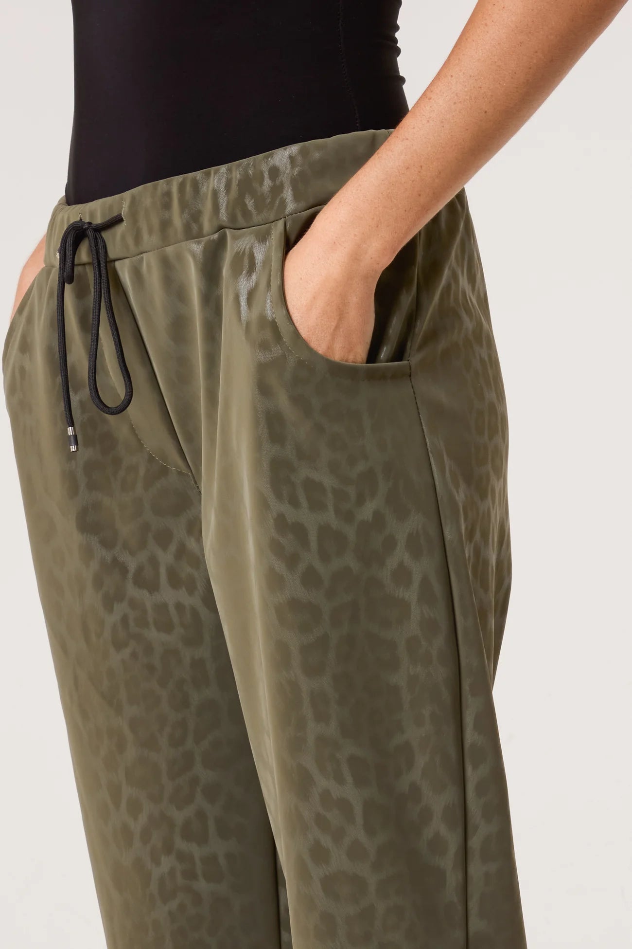 The Zuri Leopard Trousers