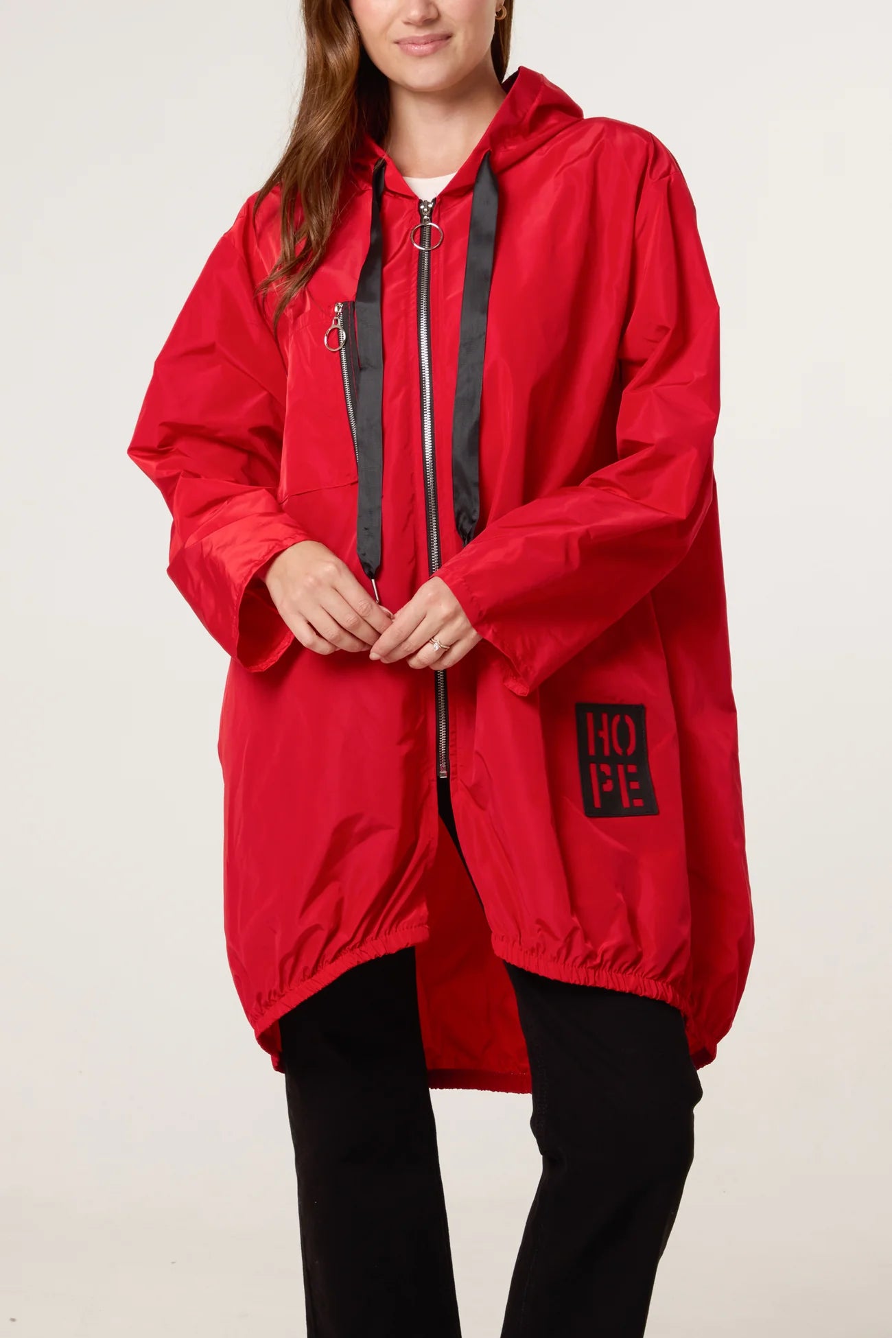 The Hope Hooded Rain Mac