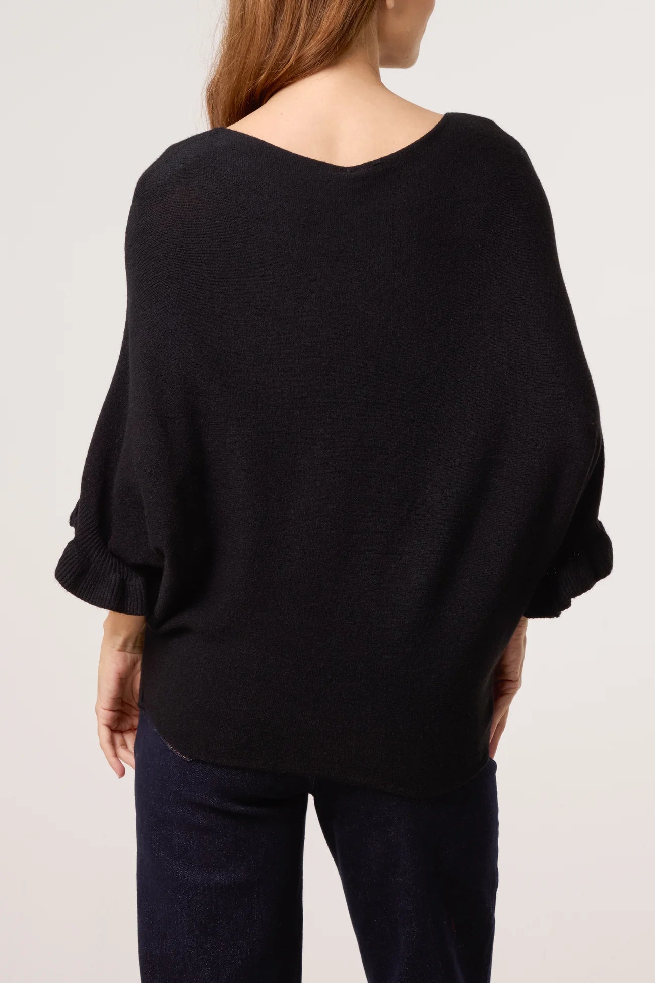 The Livia Ruffle Knit Jumper