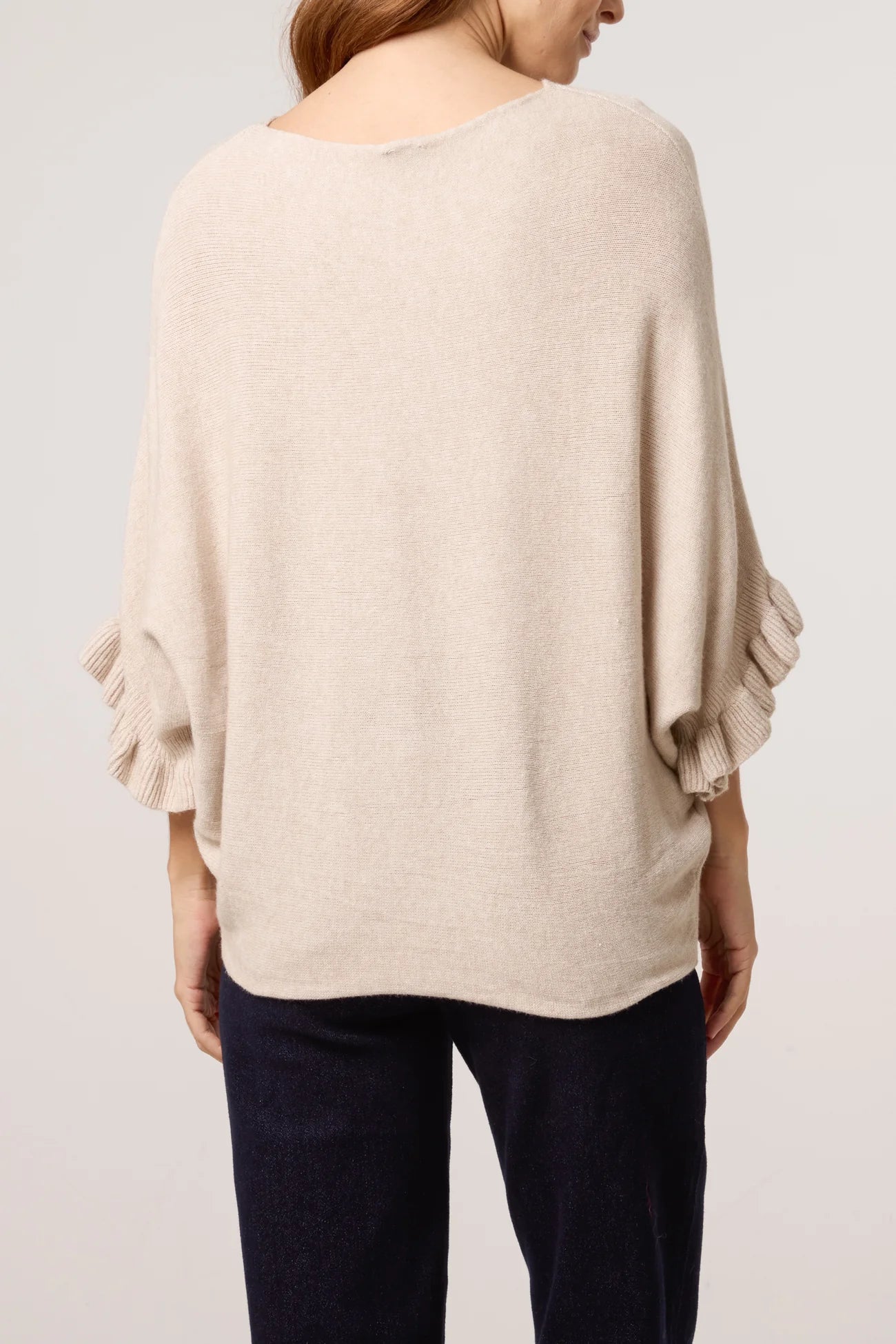 The Livia Ruffle Knit Jumper