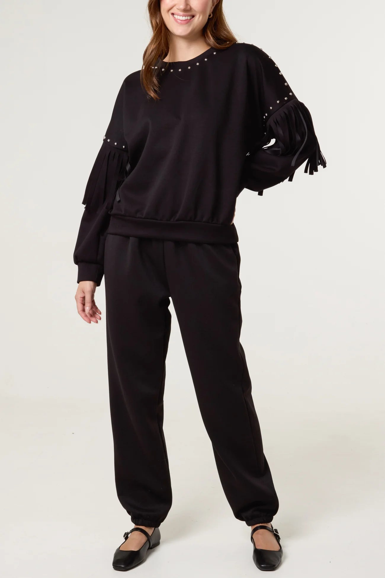 Sally Fringed & Studded Tracksuit