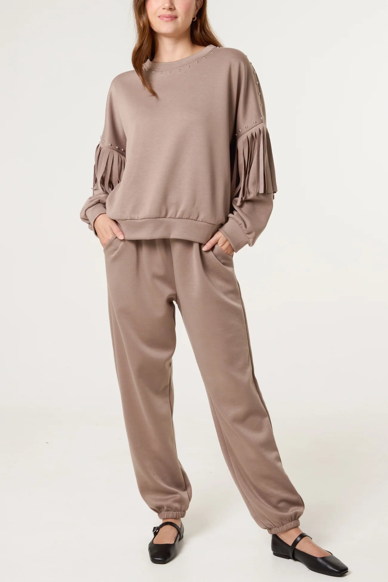 Sally Fringed & Studded Tracksuit