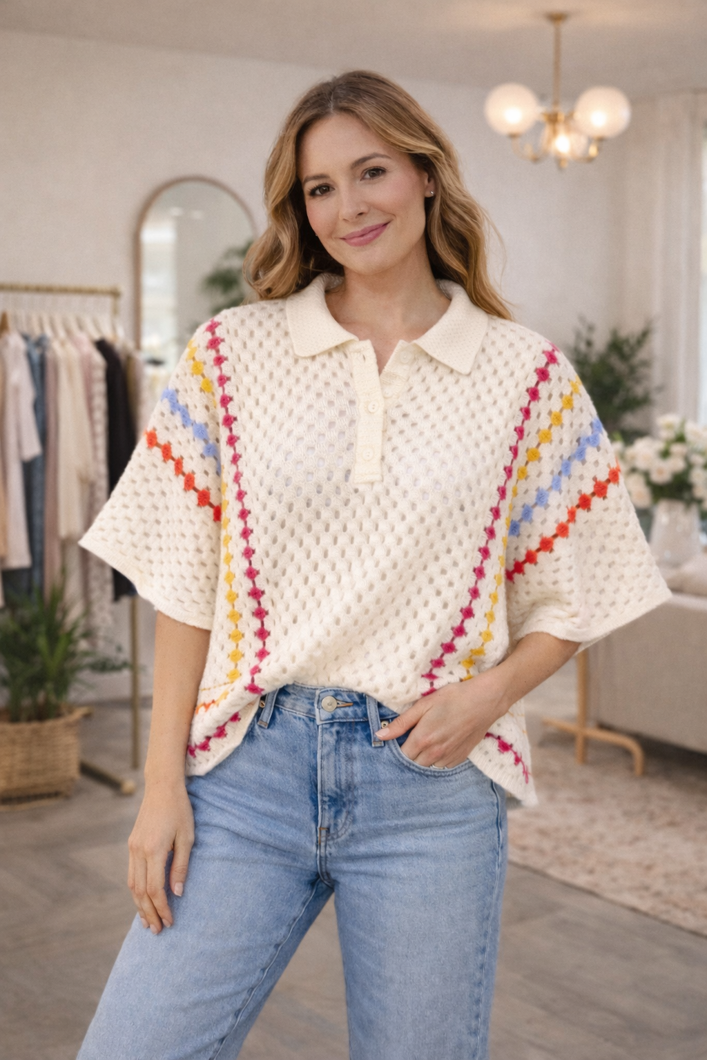 Iona Crochet Knit