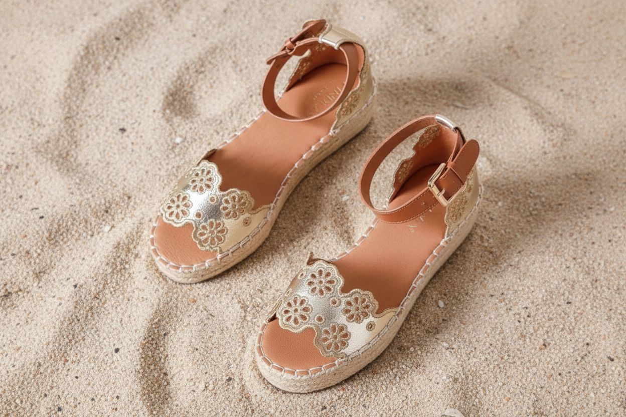 Aurelia Cut‑Out Wedge