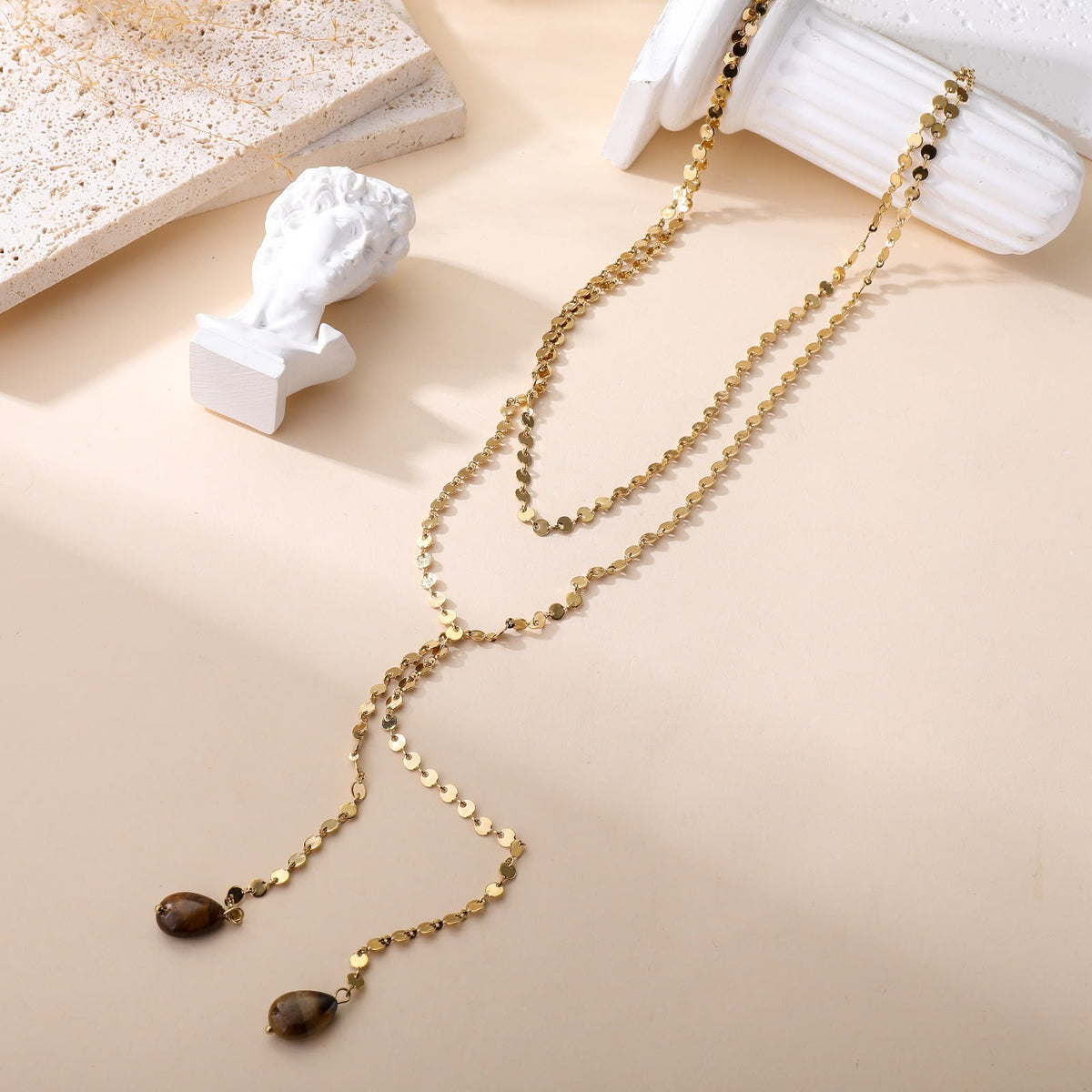 The Amber Drop Necklace