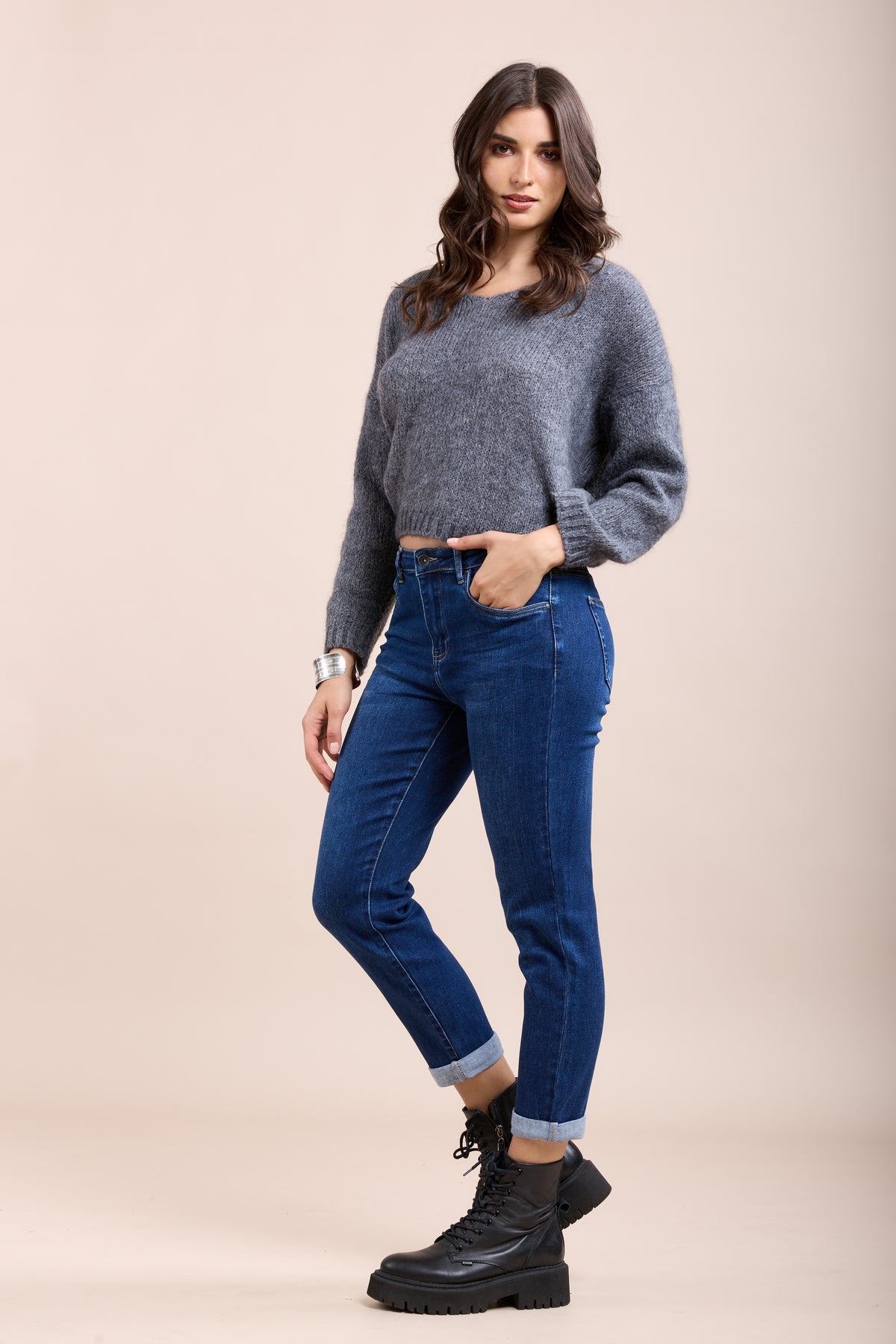 Toxik3 Super Stretch Denim Boyfriend Jeans