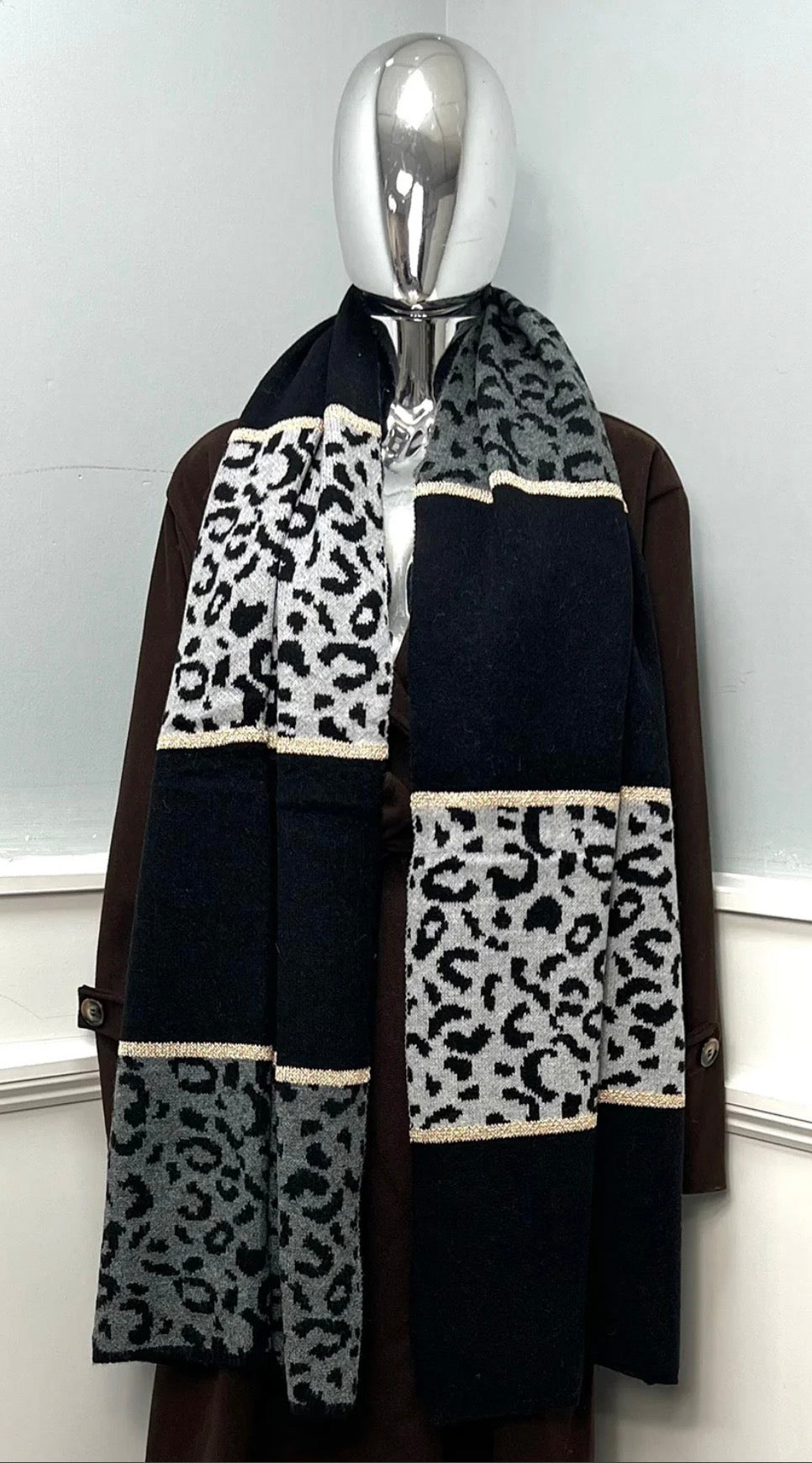 Twilight Leopard Scarf