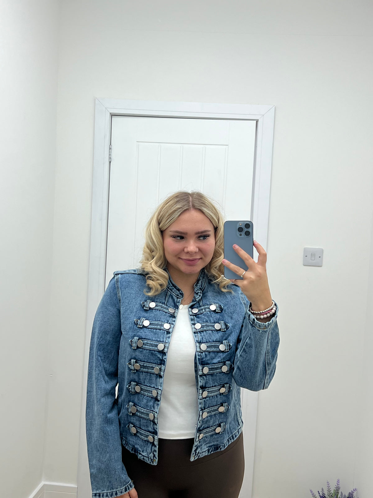 Liv military Denim jacket