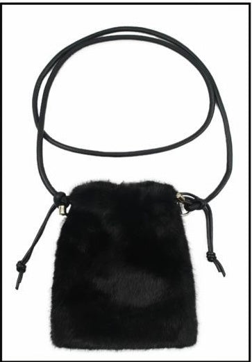 Nala Faux Fur Crossbody Bag
