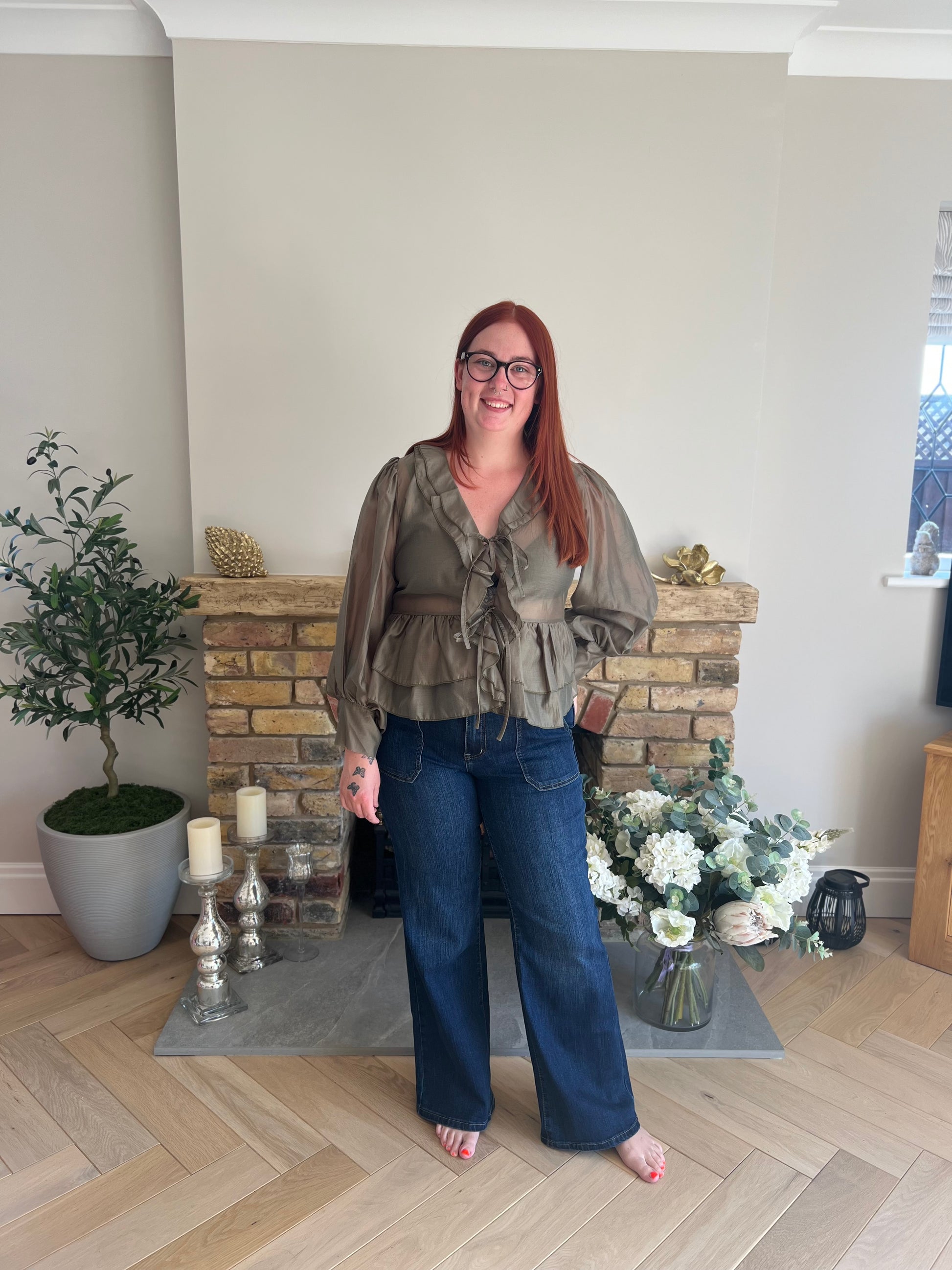 Mia Tie Blouse