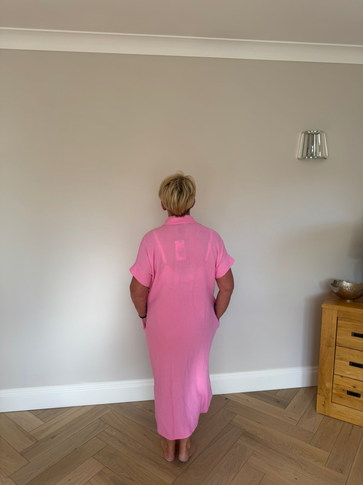 Sol Shirt Midi Dress