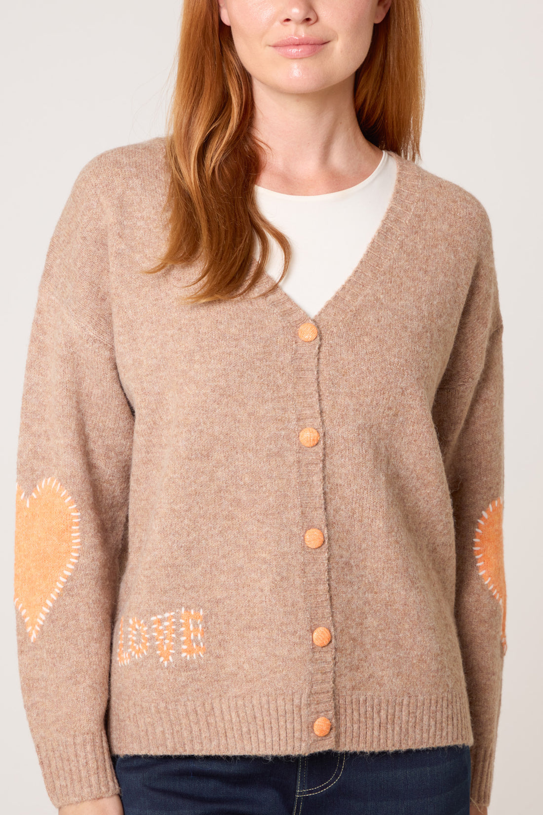 💘 Sweetheart Heart Cardigan