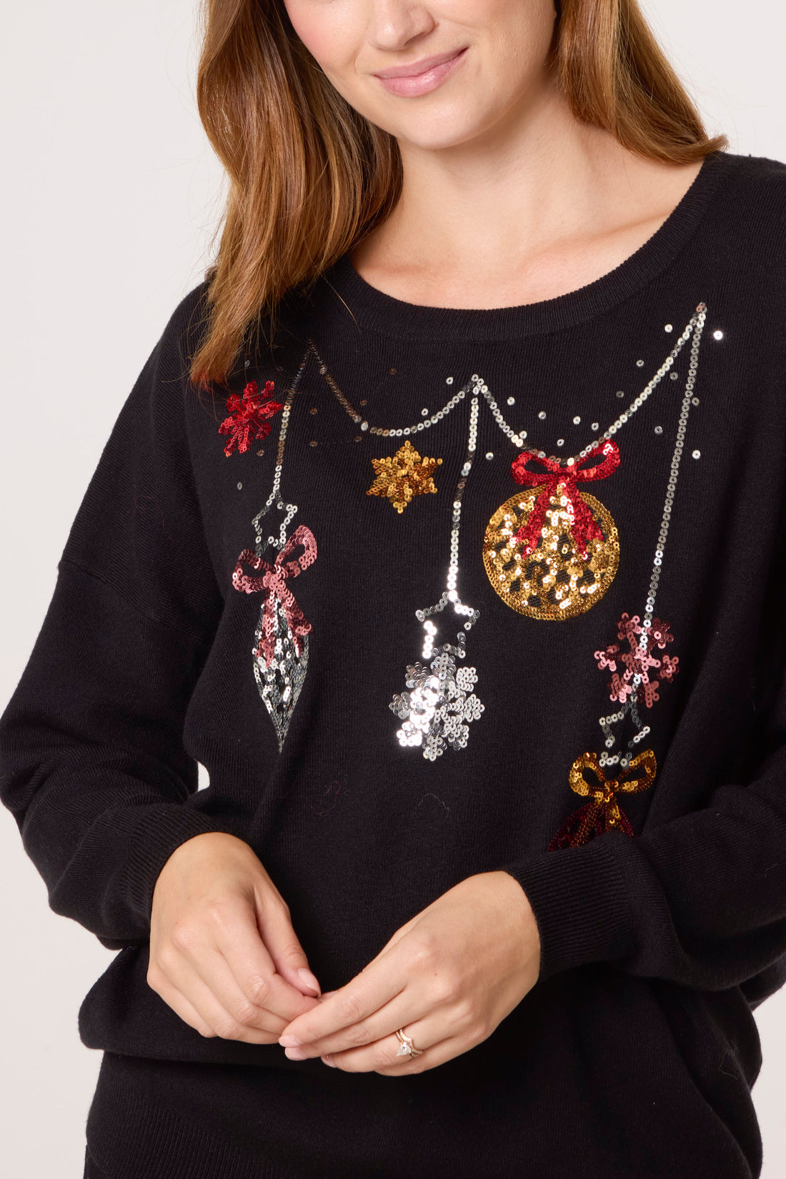 Twinkle & Trim Sweater