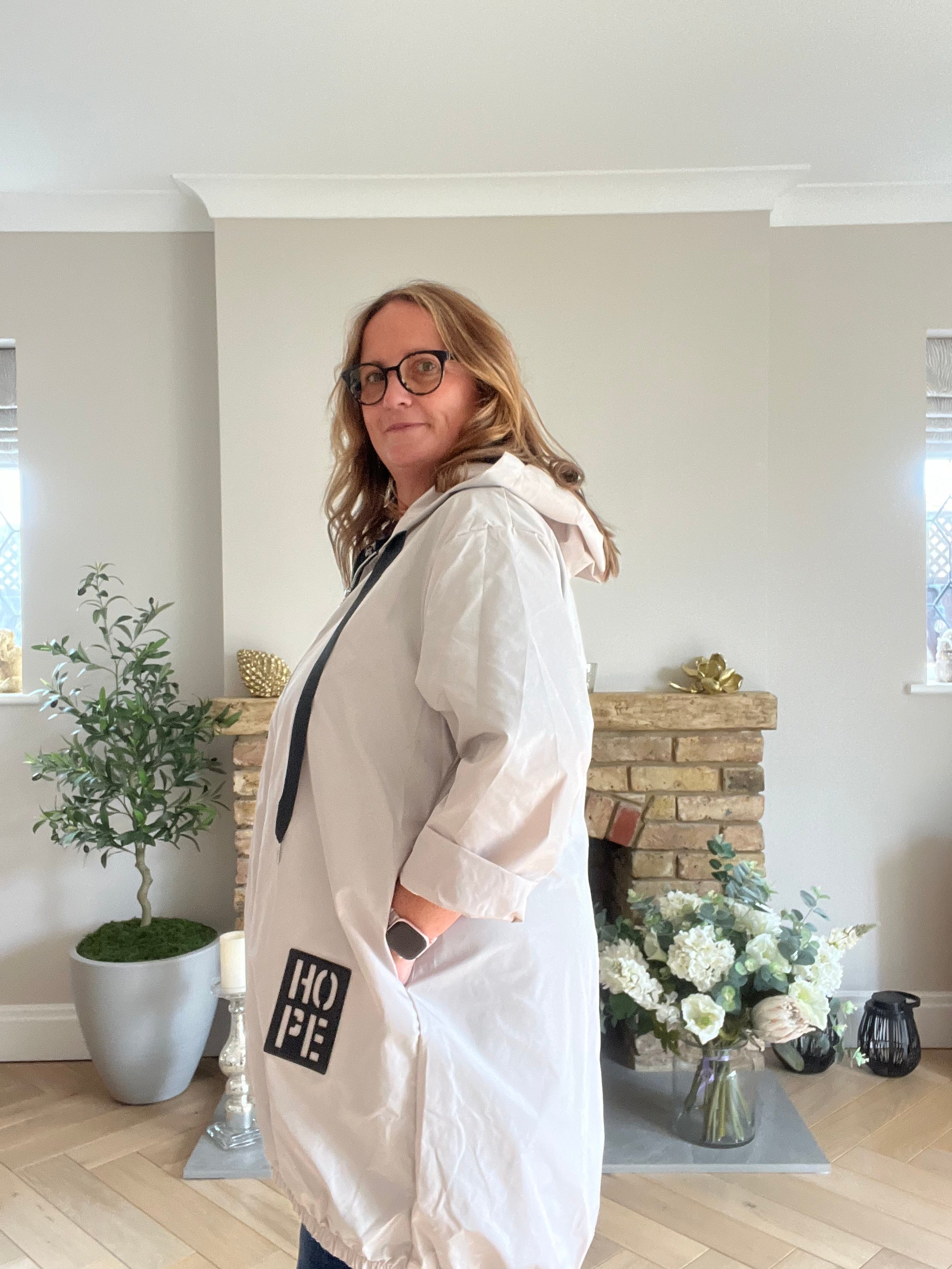 The Hope Hooded Rain Mac