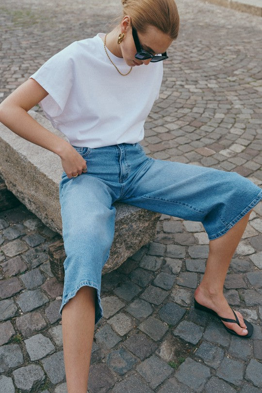 Lucy Denim Culottes by Ana & Lucy