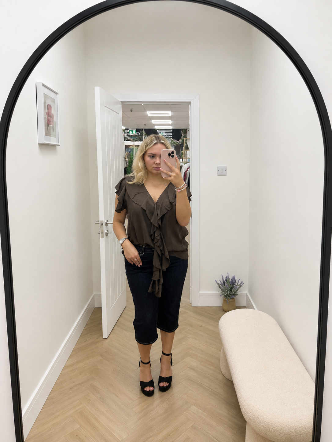 Charlotte Frill Blouse