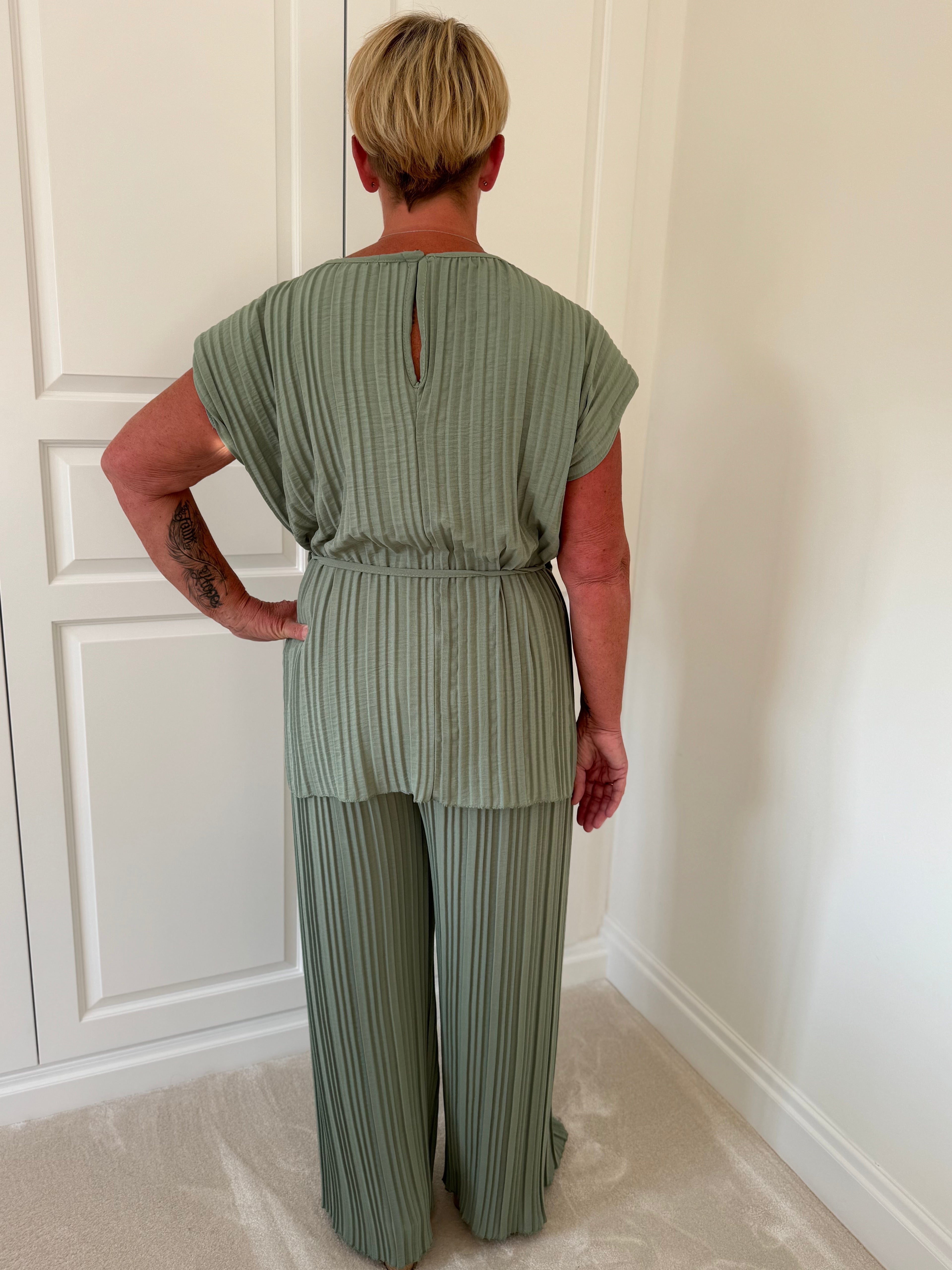Atria Pleat Trouser Co-ord