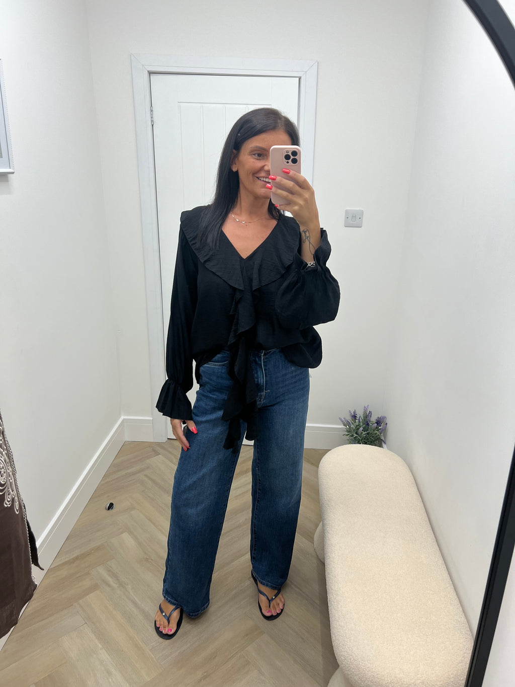 Charlotte long sleeve blouse