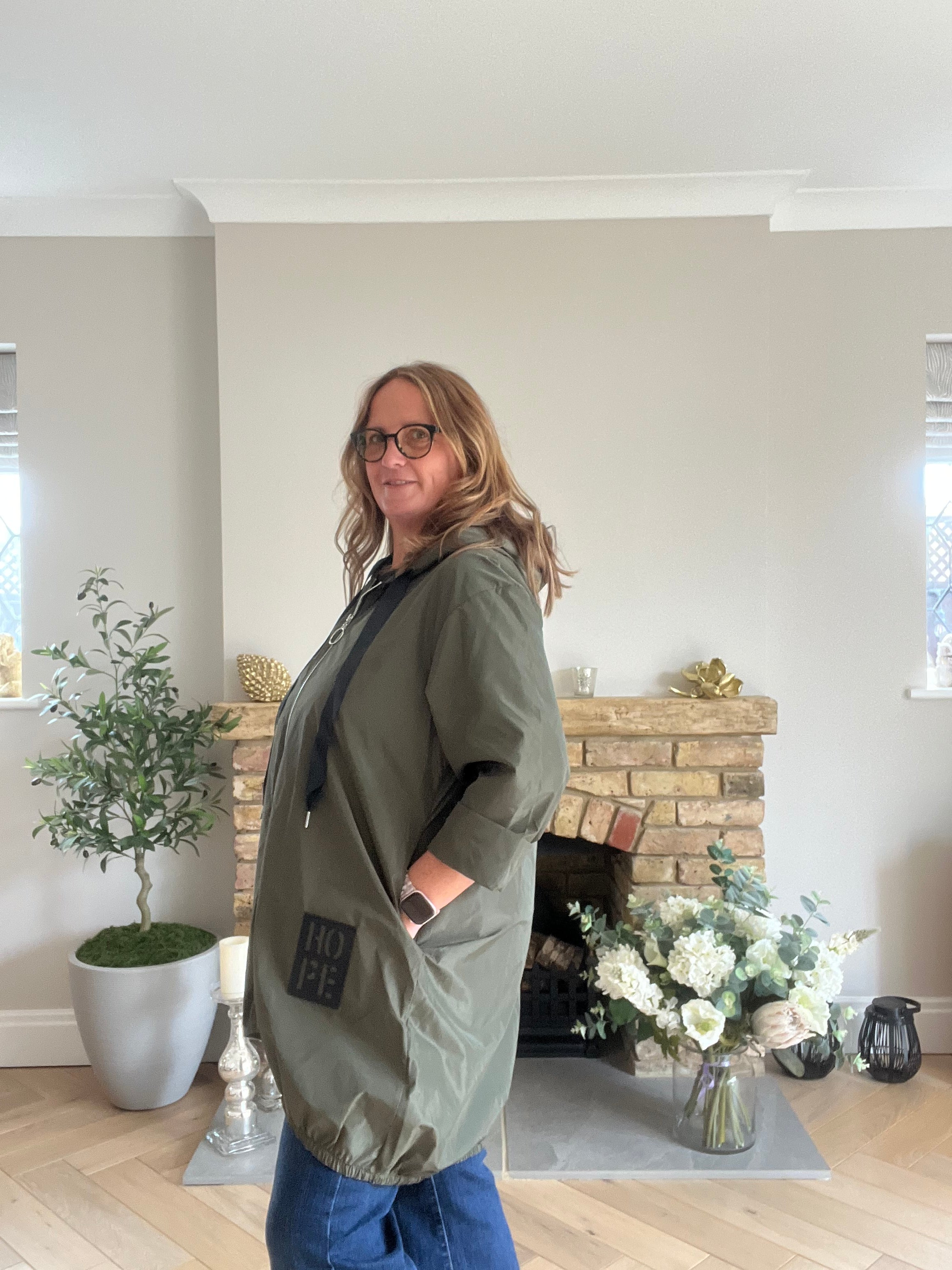 The Hope Hooded Rain Mac