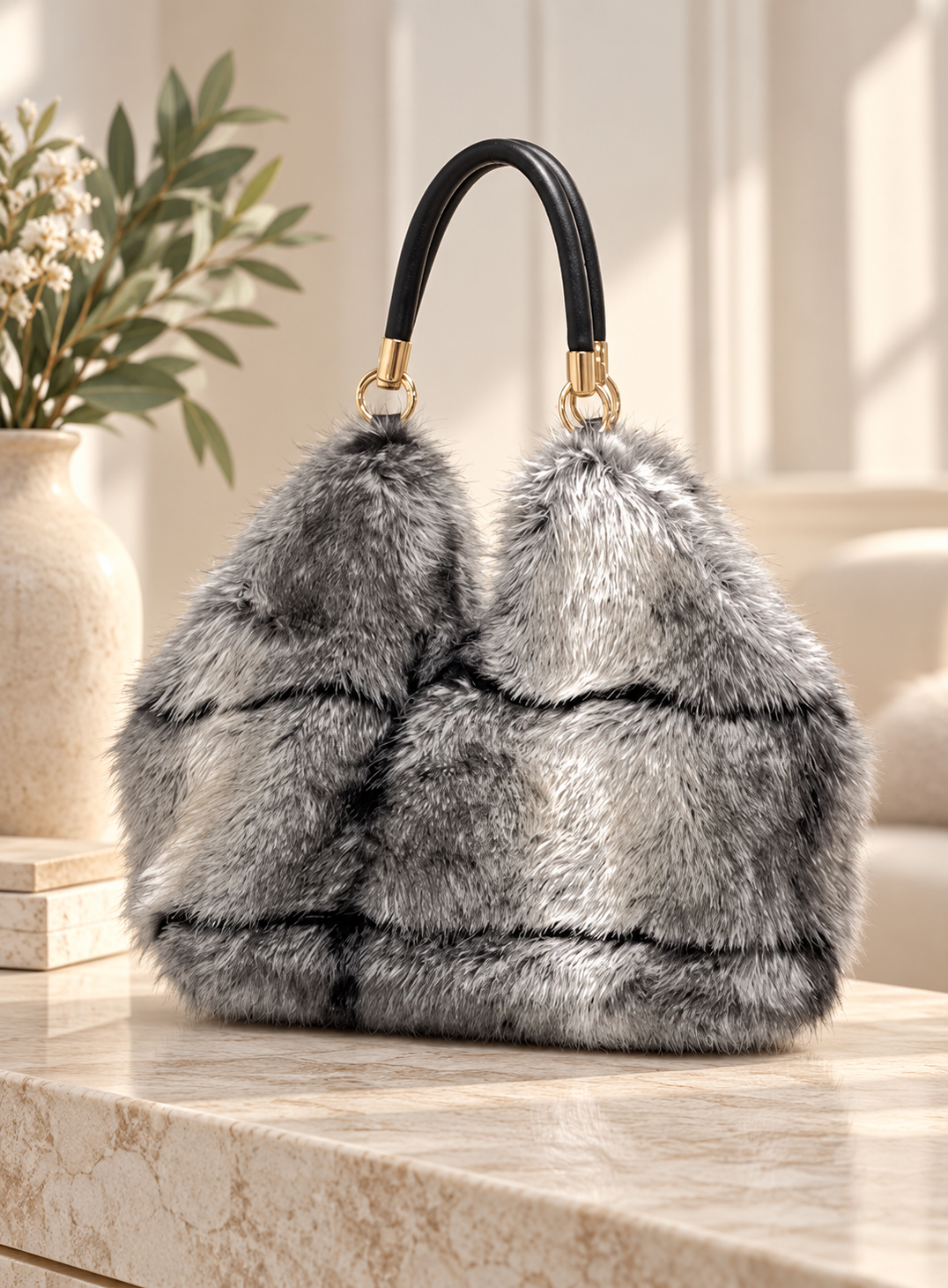 Verity Faux Fur Bag